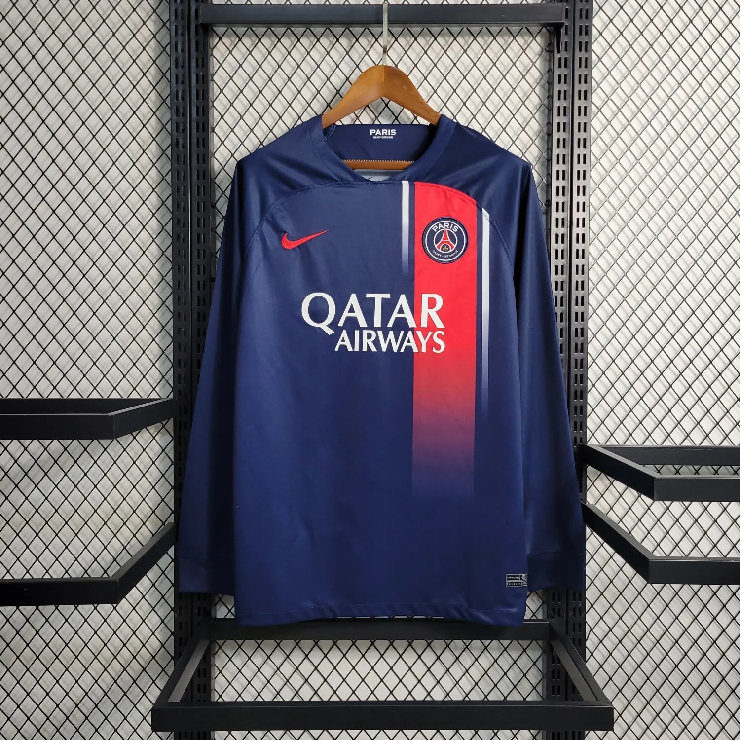 23-24 PSG Home Fan Version Long Sleeve 