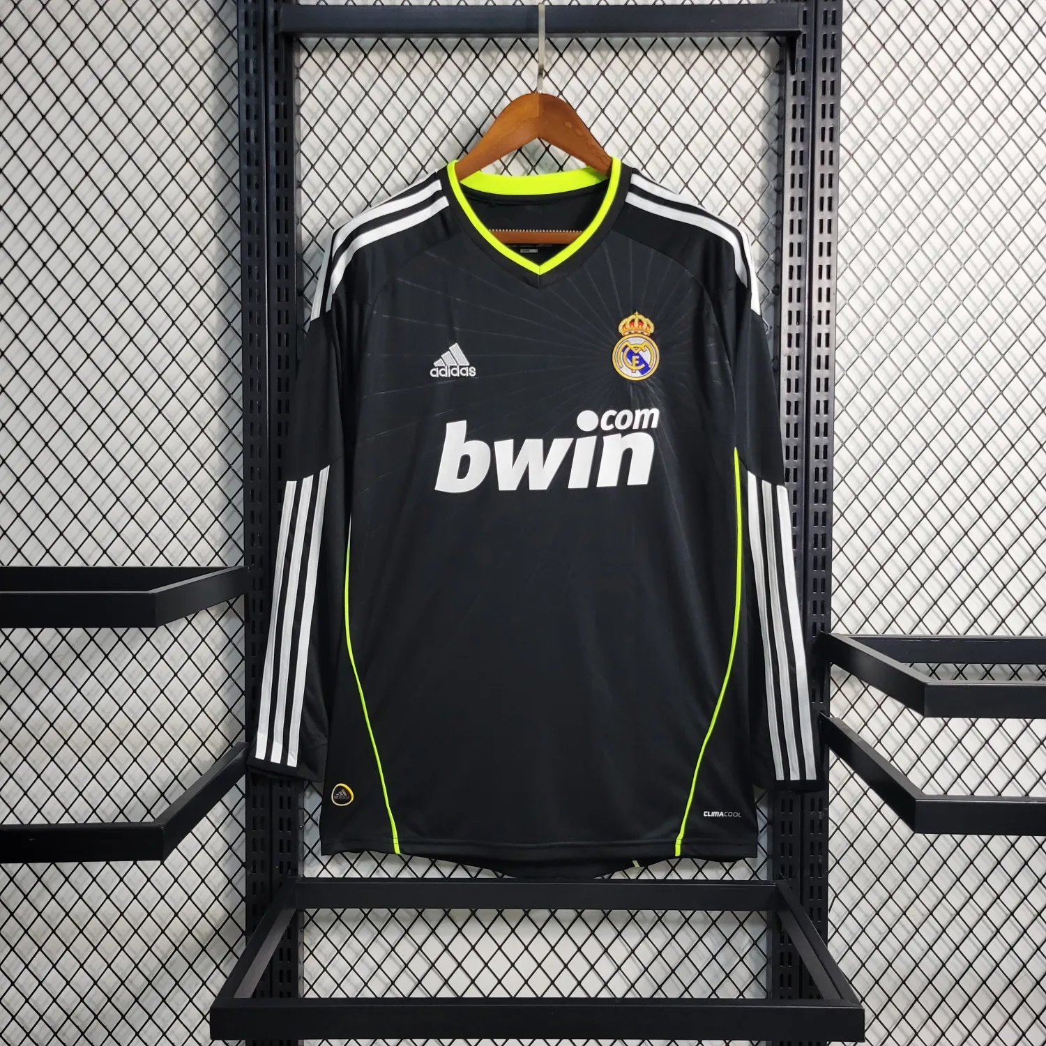 10-11 Real Madrid Away Long Sleeve Retro 