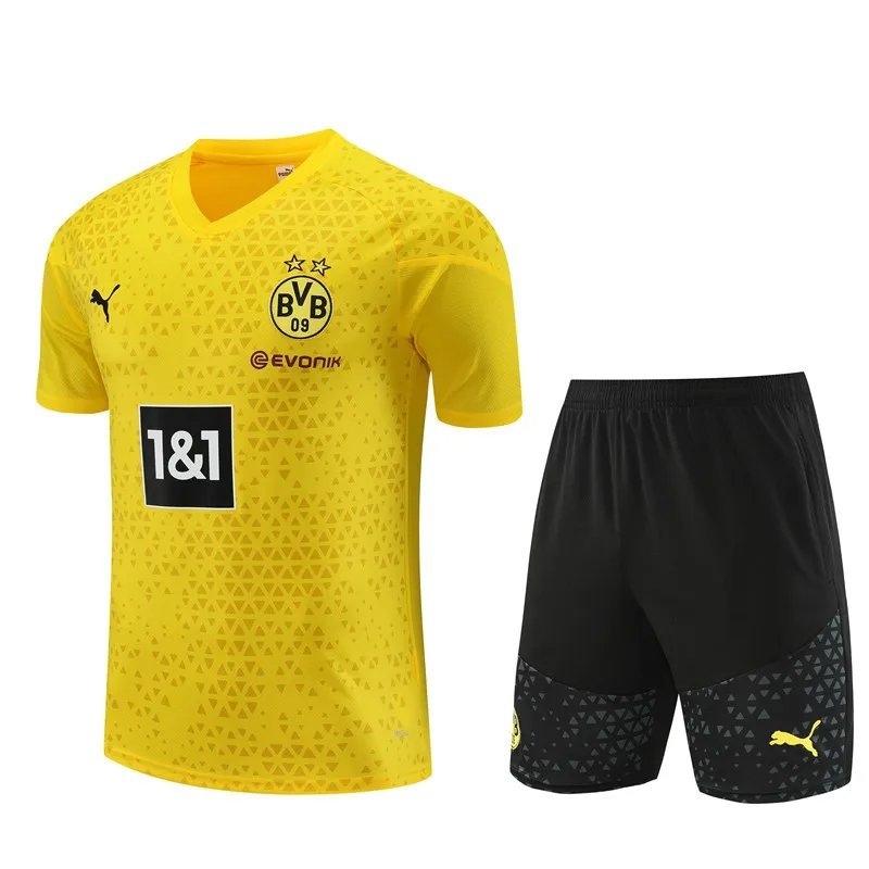 23-24 Borussia Dortmund Short Sleeve Training Suit