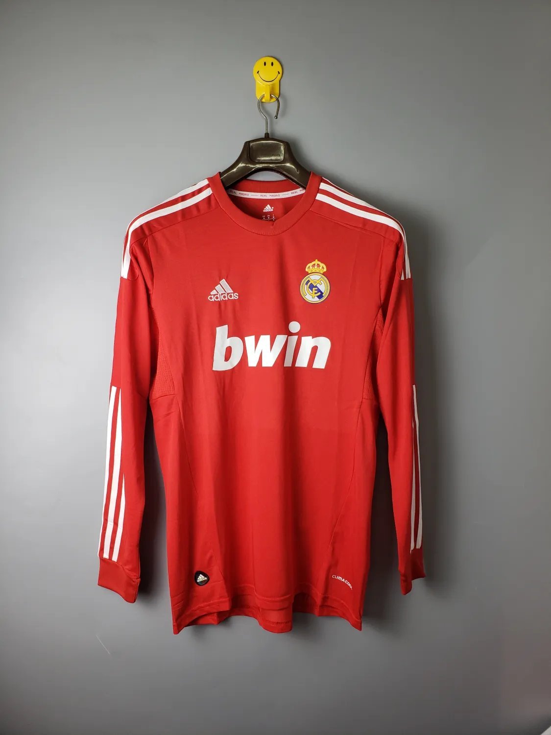 2012 Real Madrid Red Long Sleeve Retro 