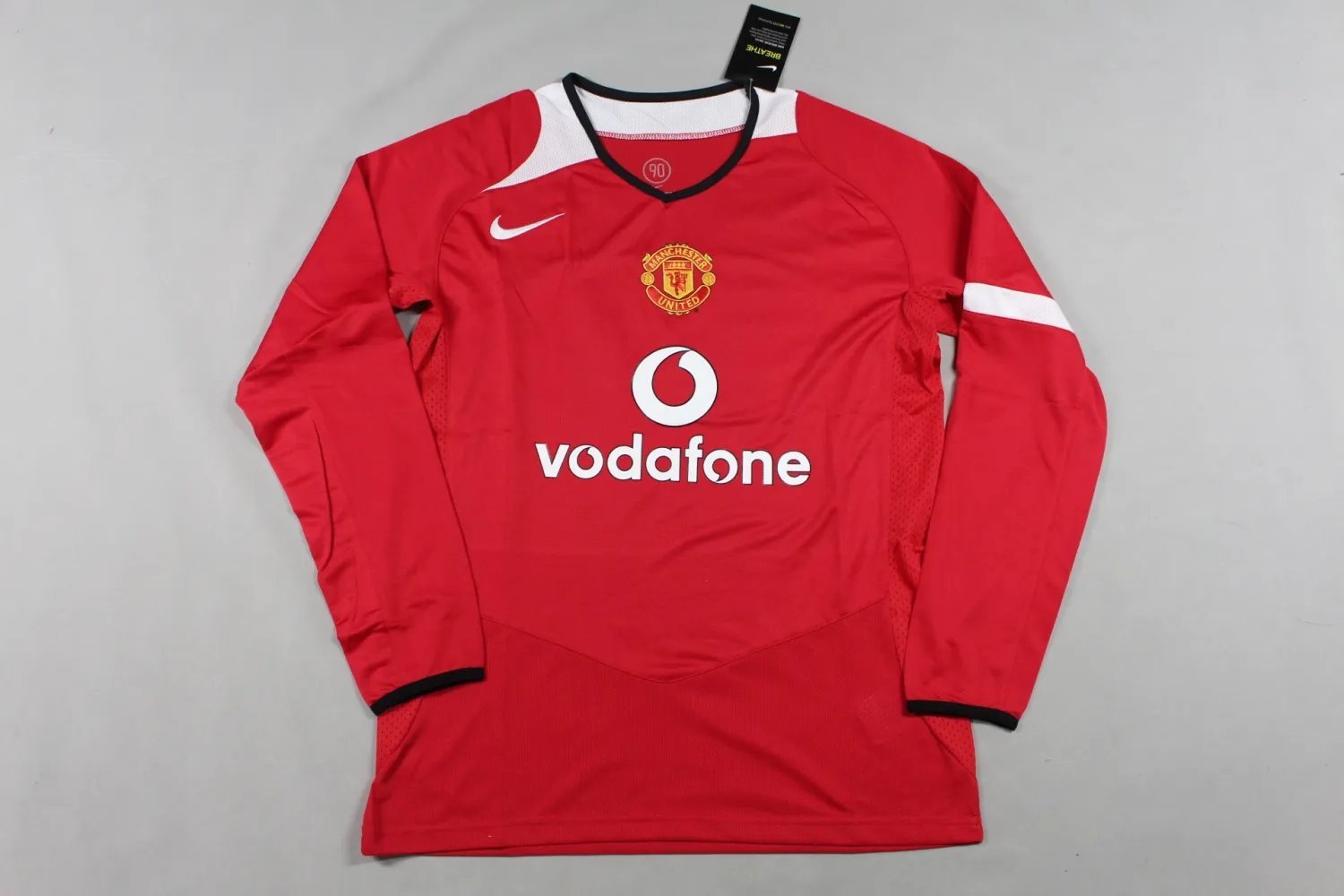 2005 Manchester United Red Retro Long 