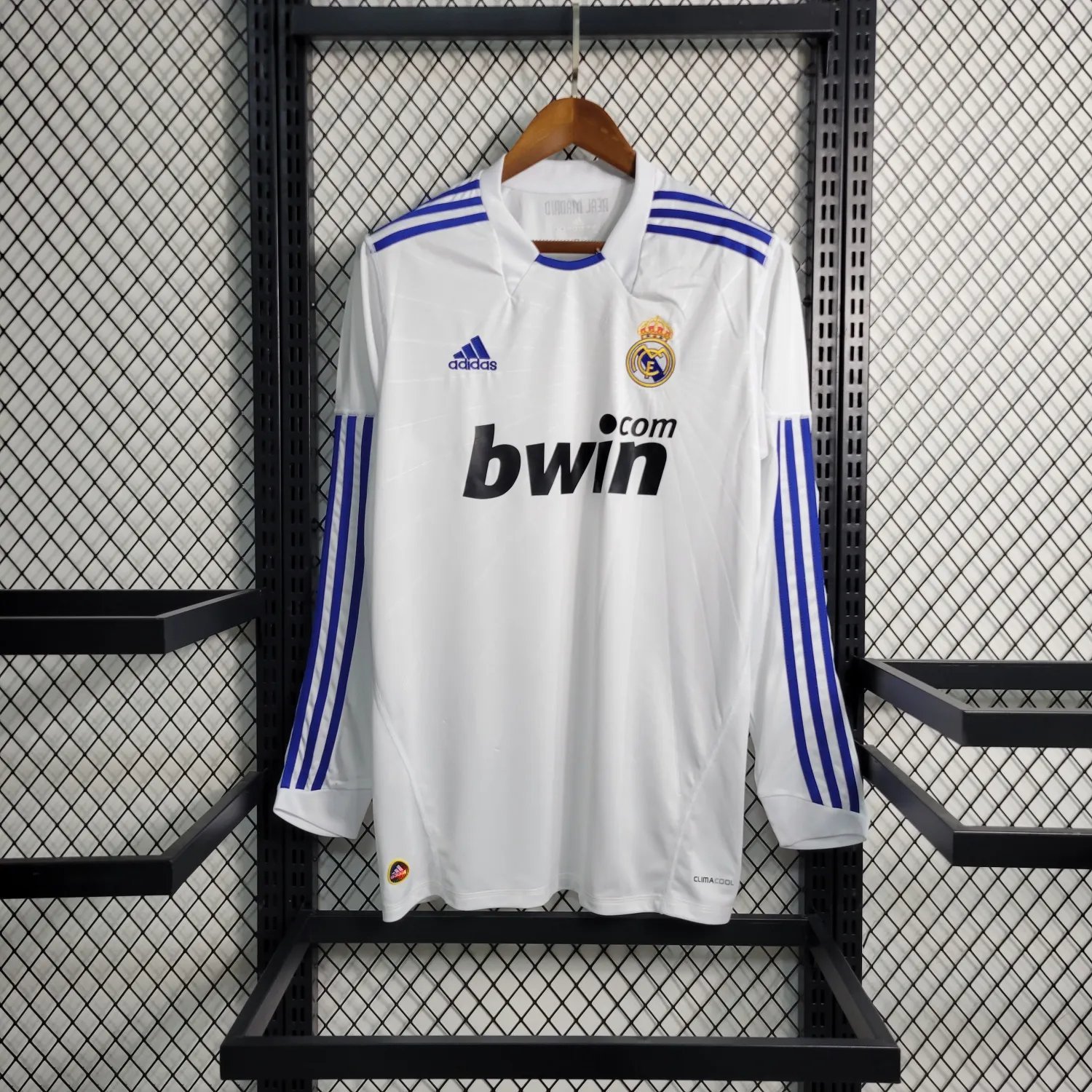 10-11 Real Madrid Home Long Sleeve Retro 