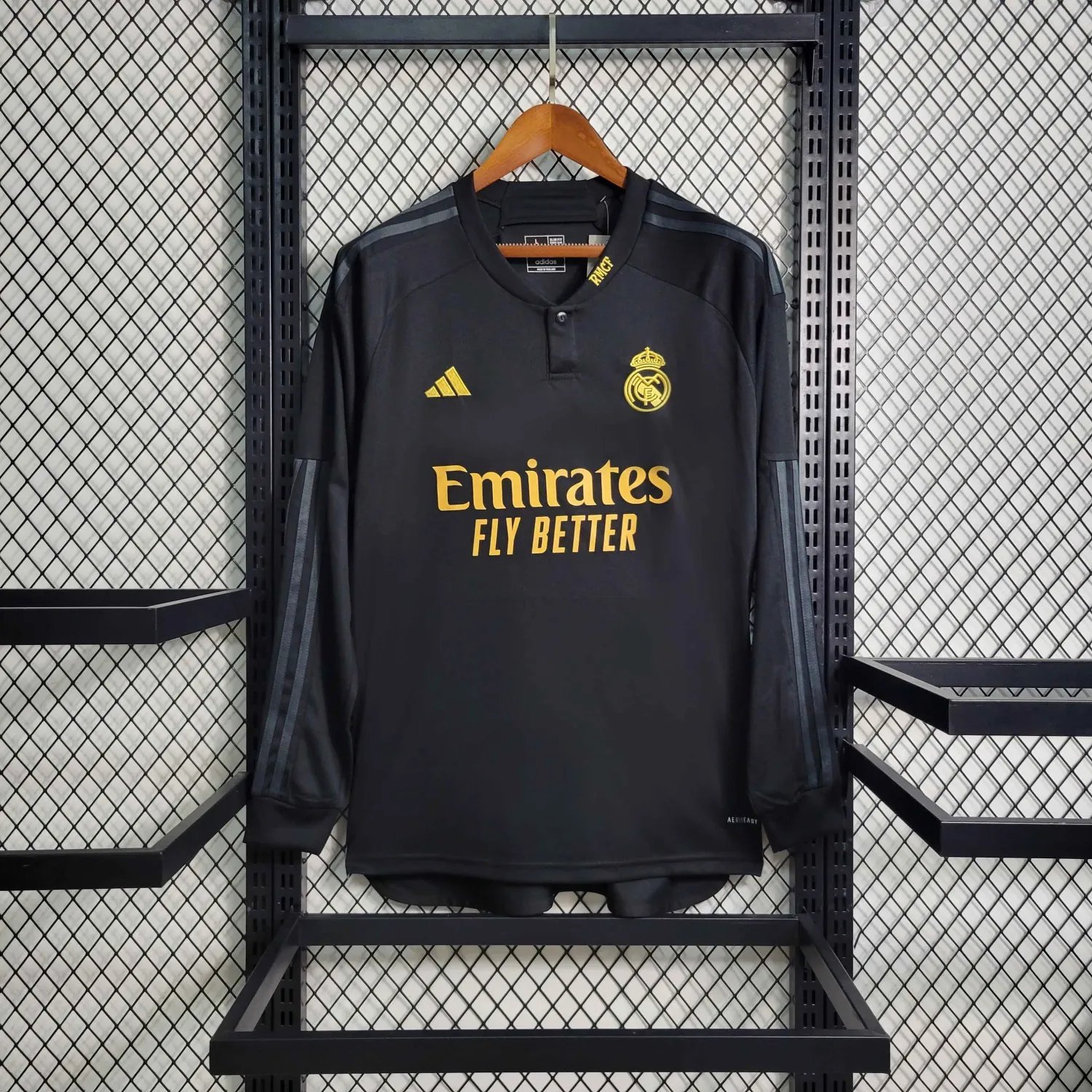 23-24 Real Madrid Third Fan Version Long Sleeve 
