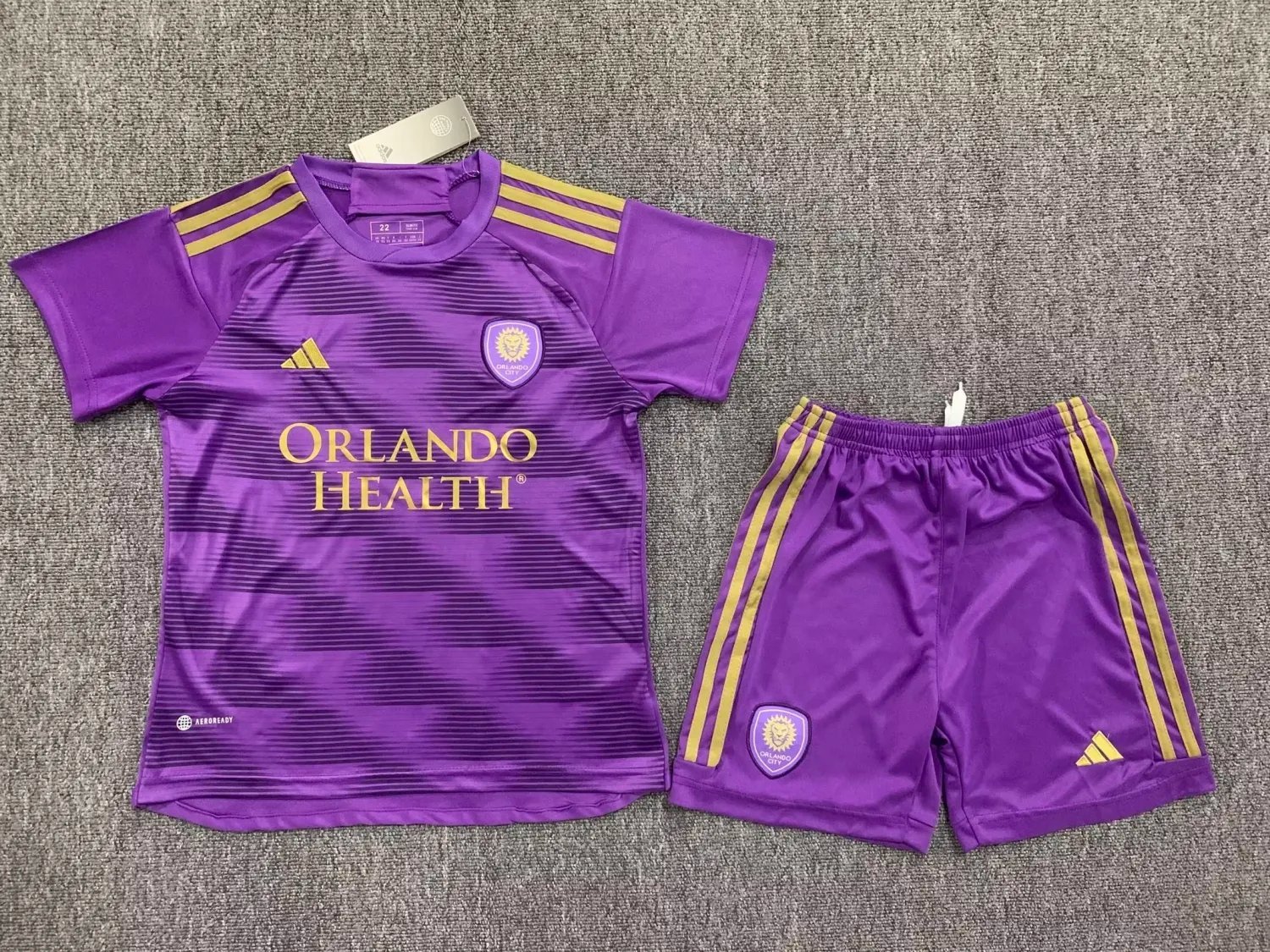 23-24 Orlando City Home Kids Kit