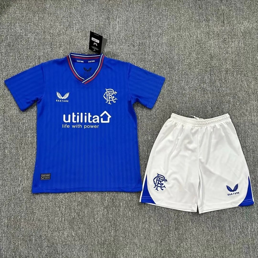 23-24 Rangers Home Kids Kit