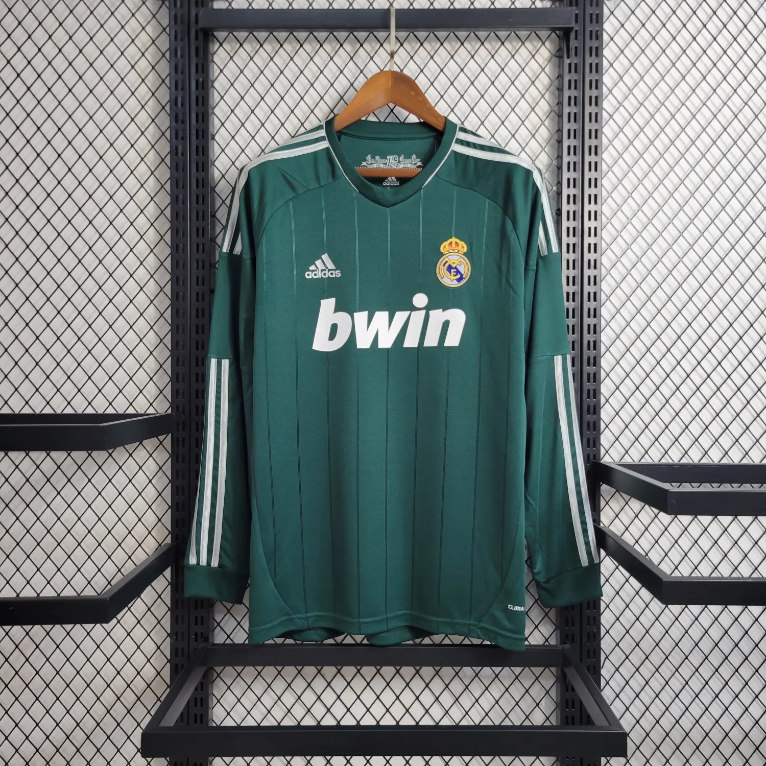12-13 Real Madrid Third Long Sleeve Retro 