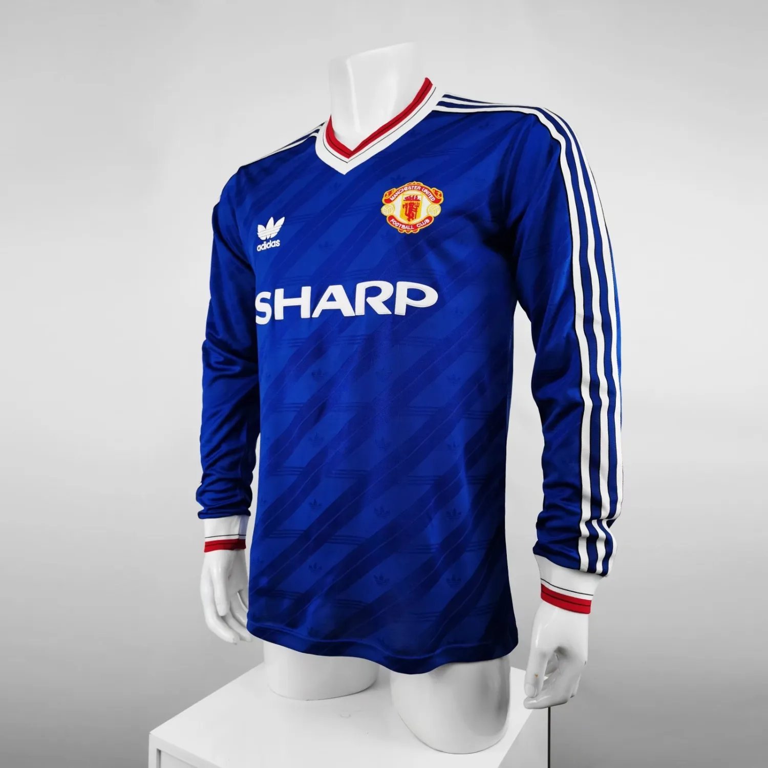 1986-88 Manchester United Third Long Sleeve Retro 