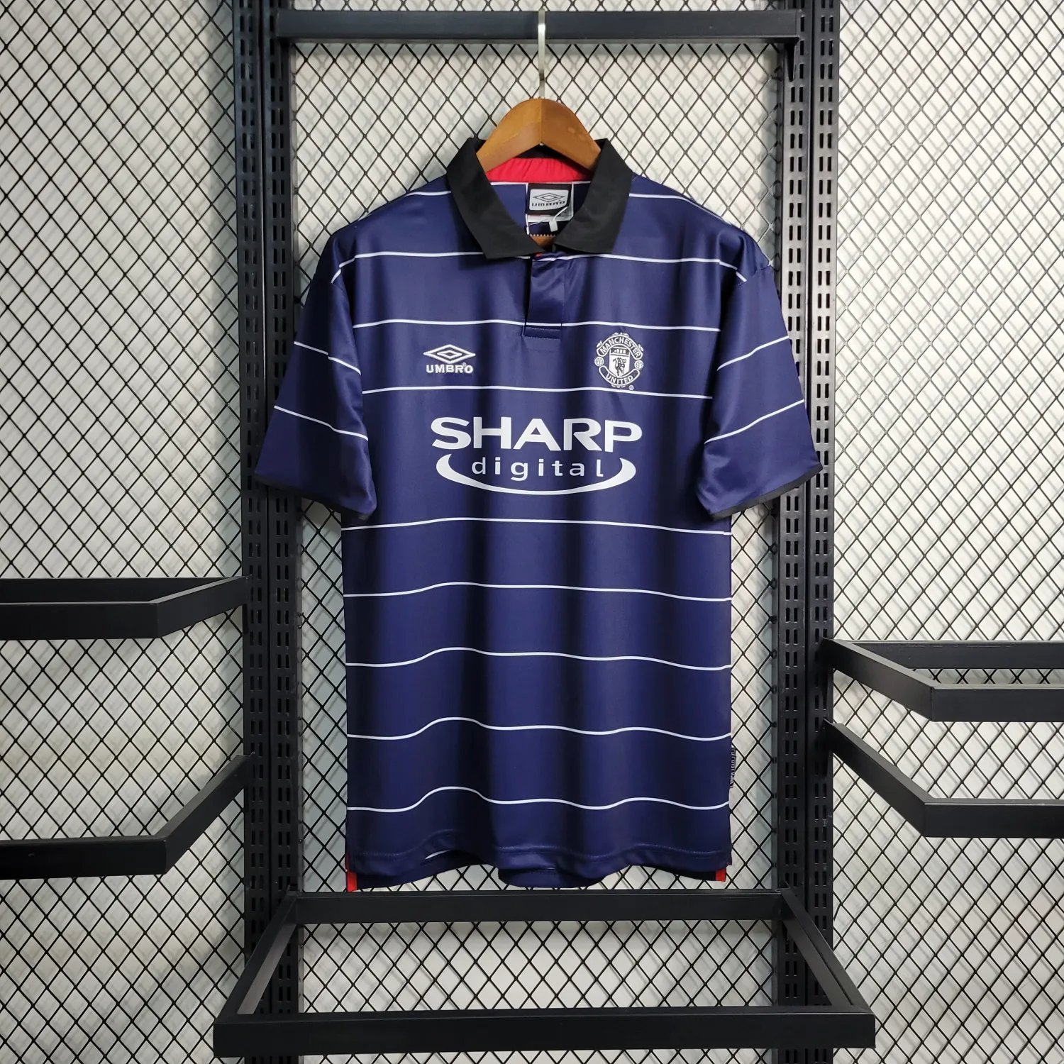 99-00 Manchester United Away Retro 
