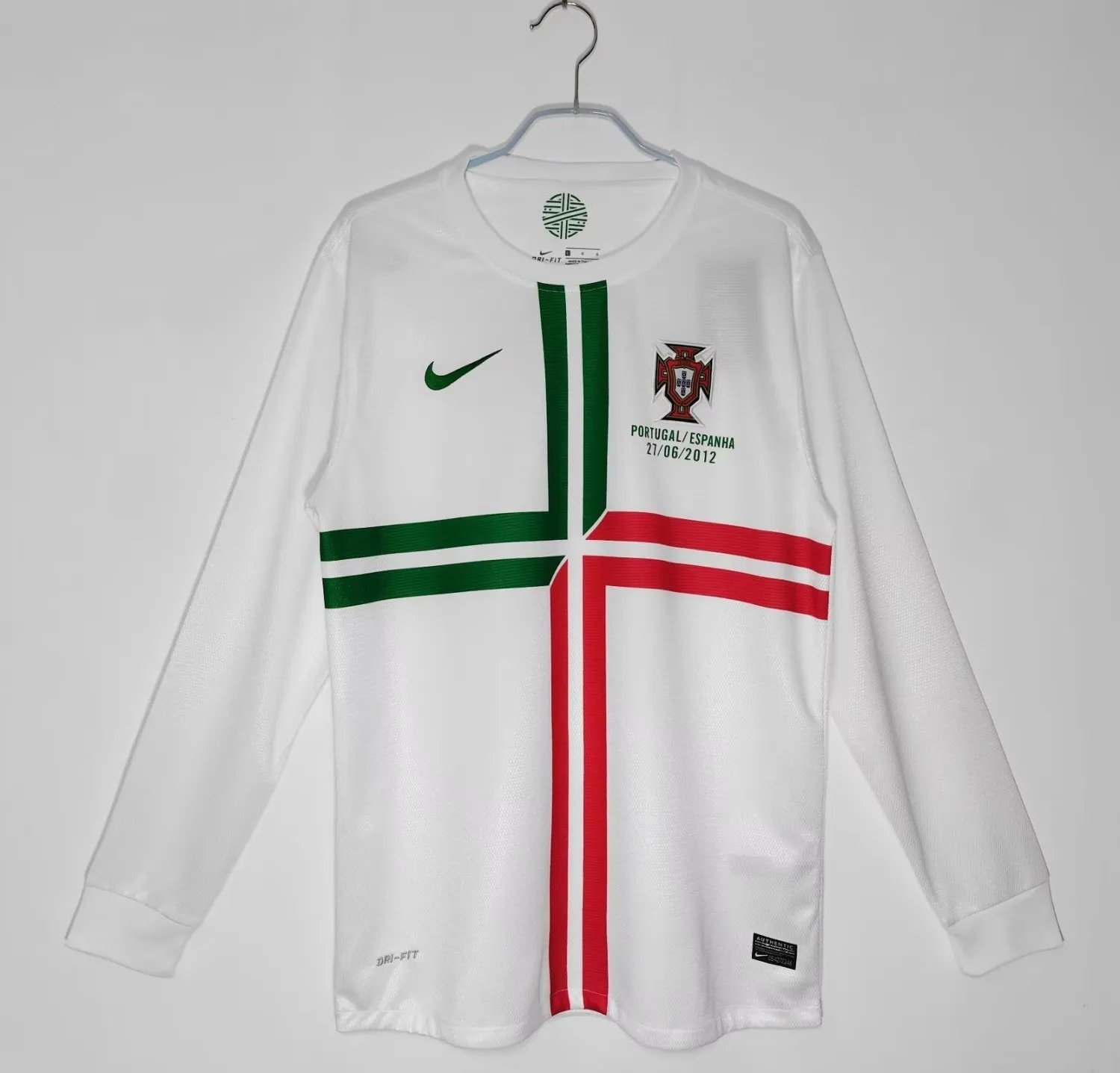 2012-13 Portugal Away Long Sleeve Retro 