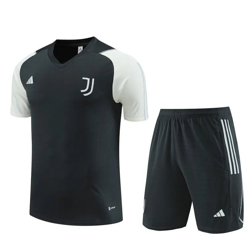 23-24 Juventus Short Sleeve Training Suit
