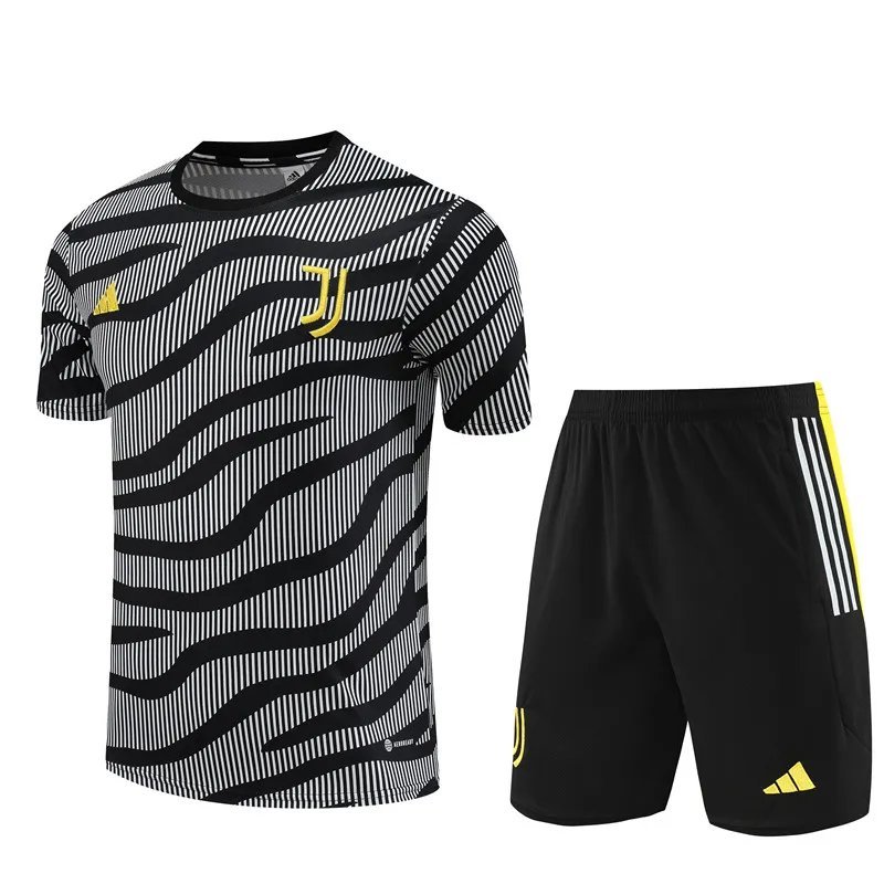 23-24 Juventus Short Sleeve Training Suit