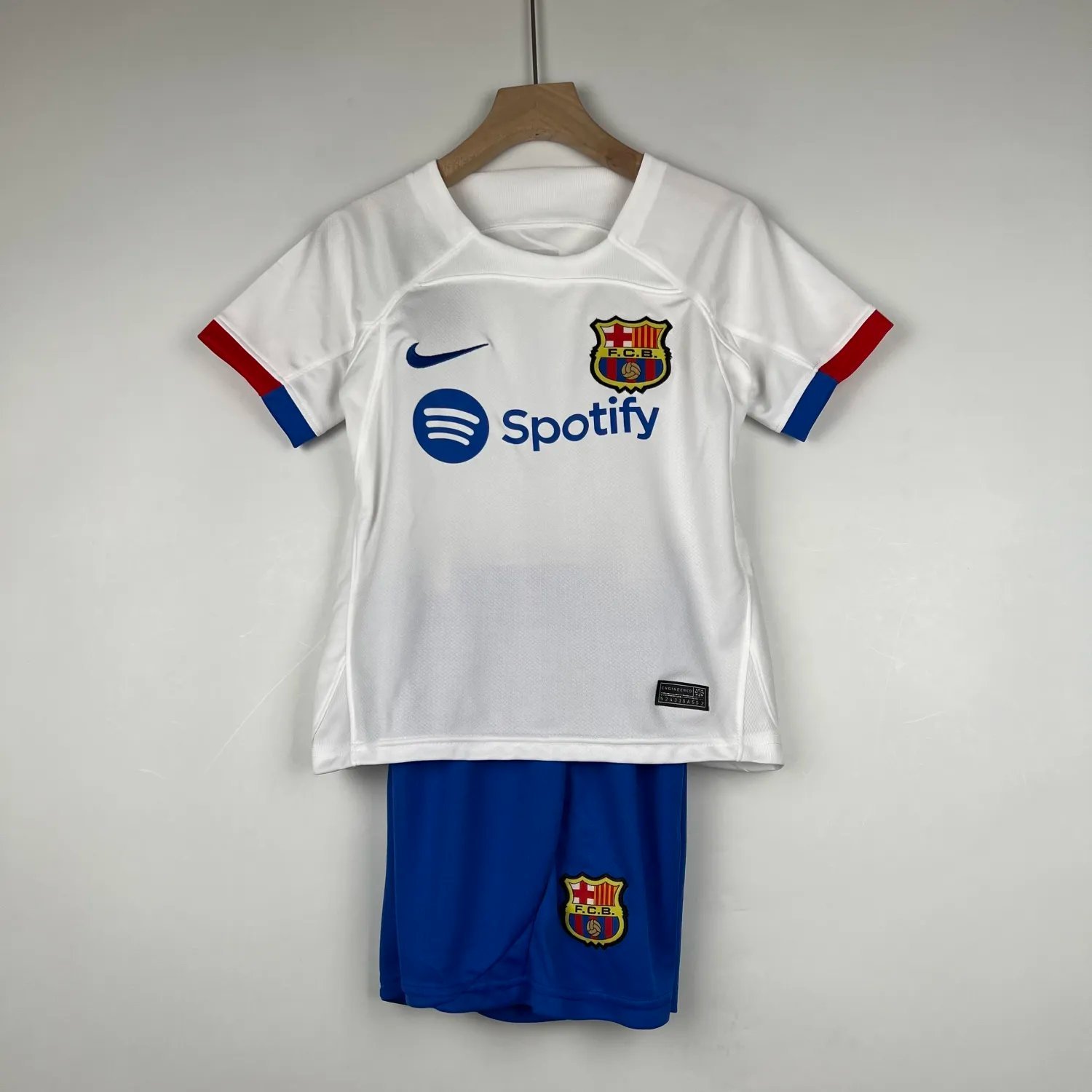 23-24 Barcelona Away Kids Kit