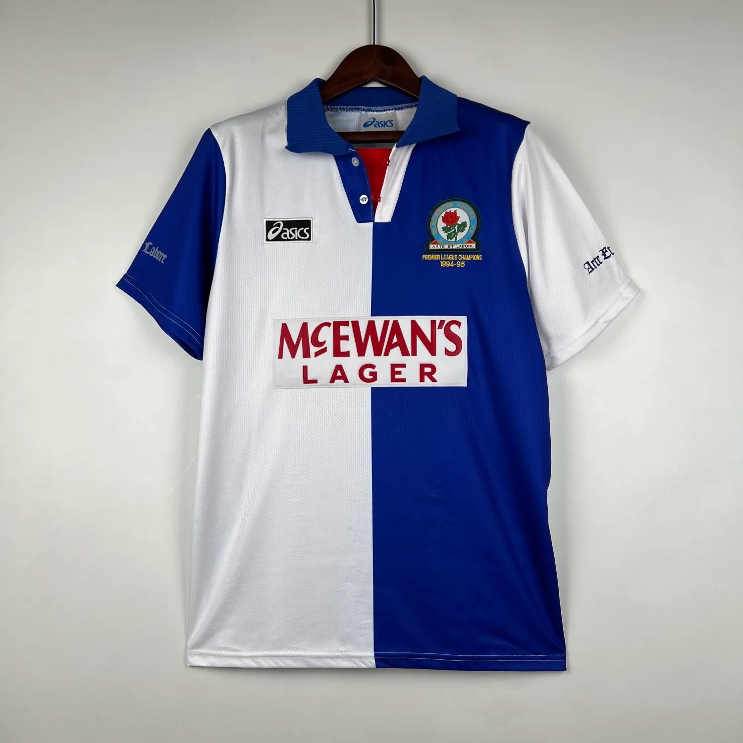 1994-95 Blackburn Rovers Home Retro 