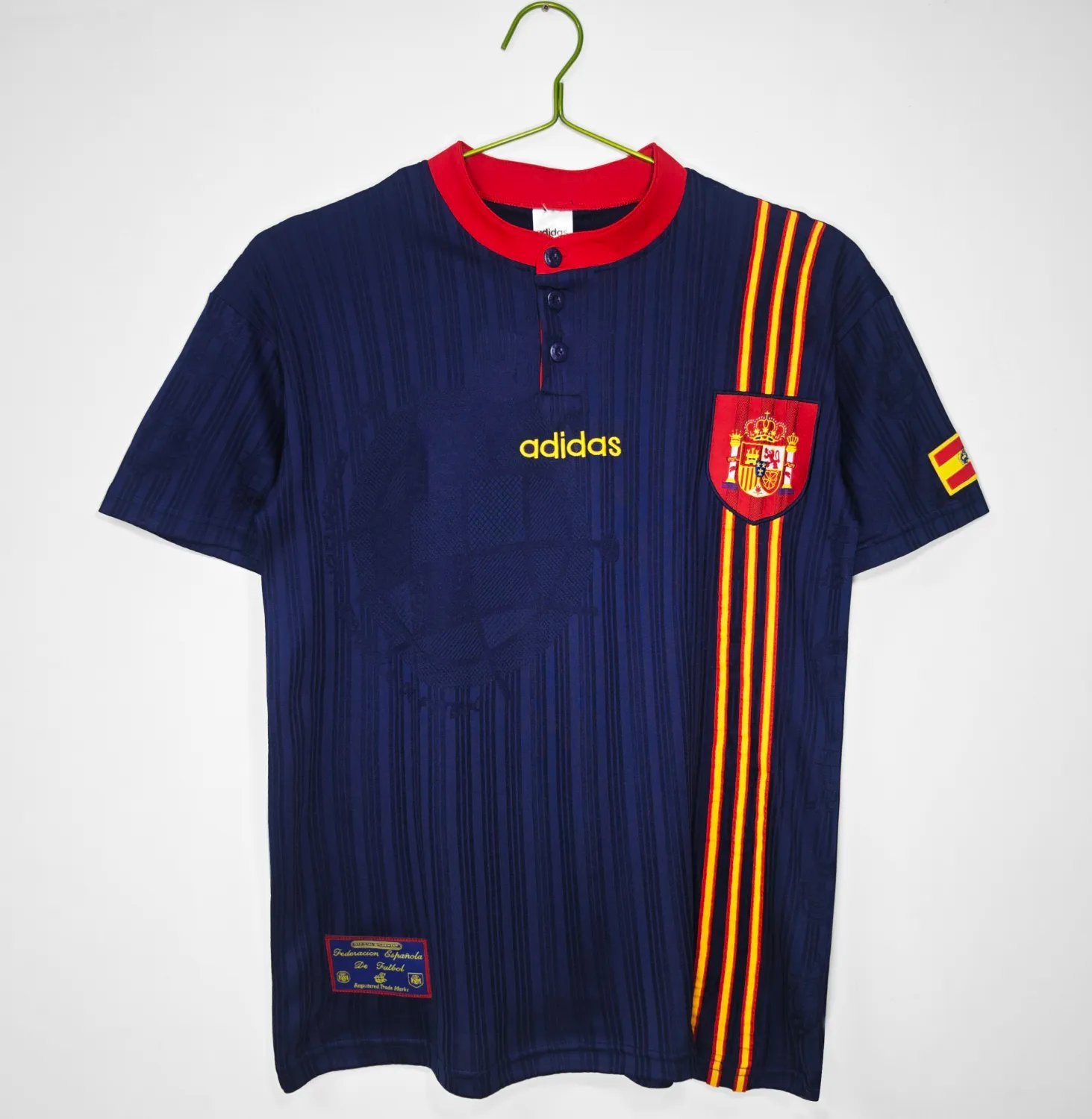 1996 Spain Away Retro 