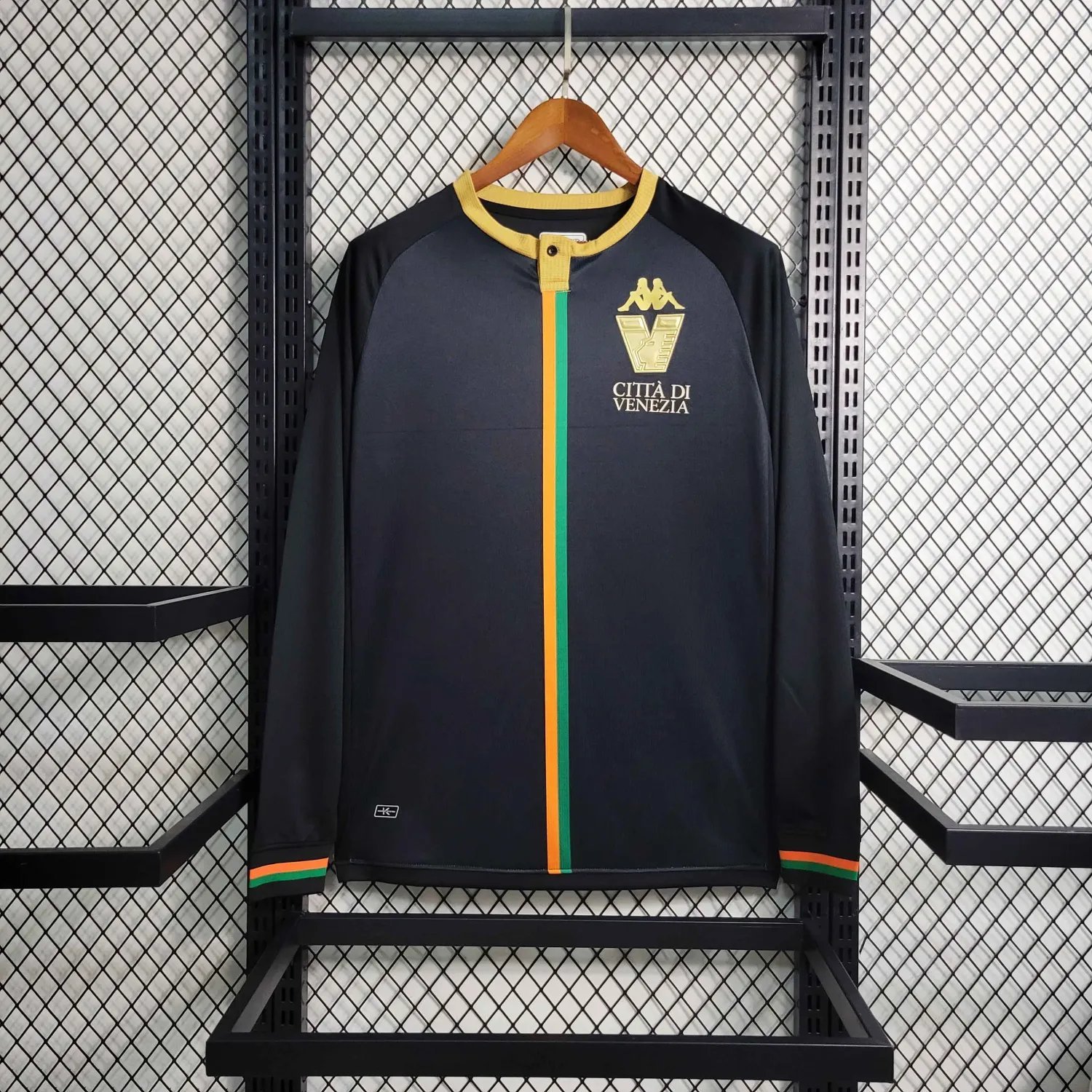 23-24 Venezia Black Long Sleeve Training 