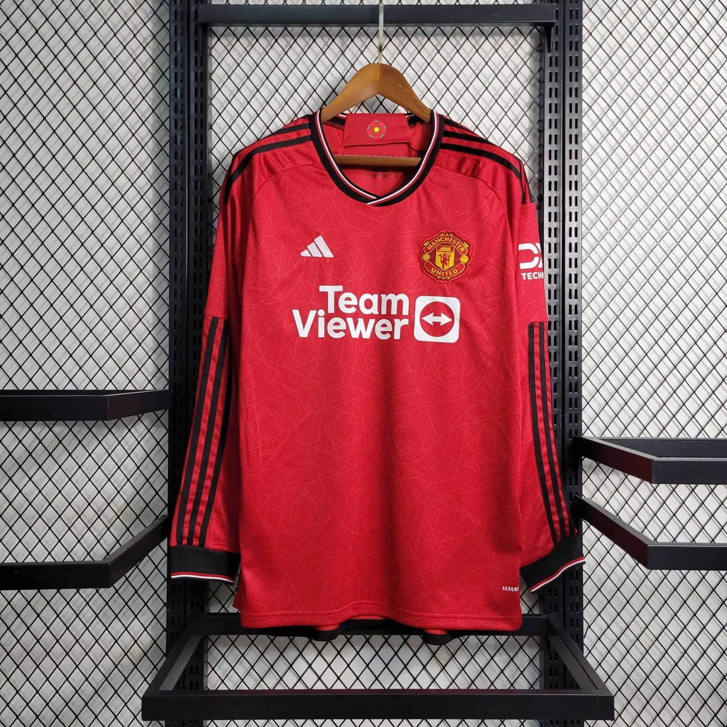 23-24 Manchester United Home Long Sleeve 
