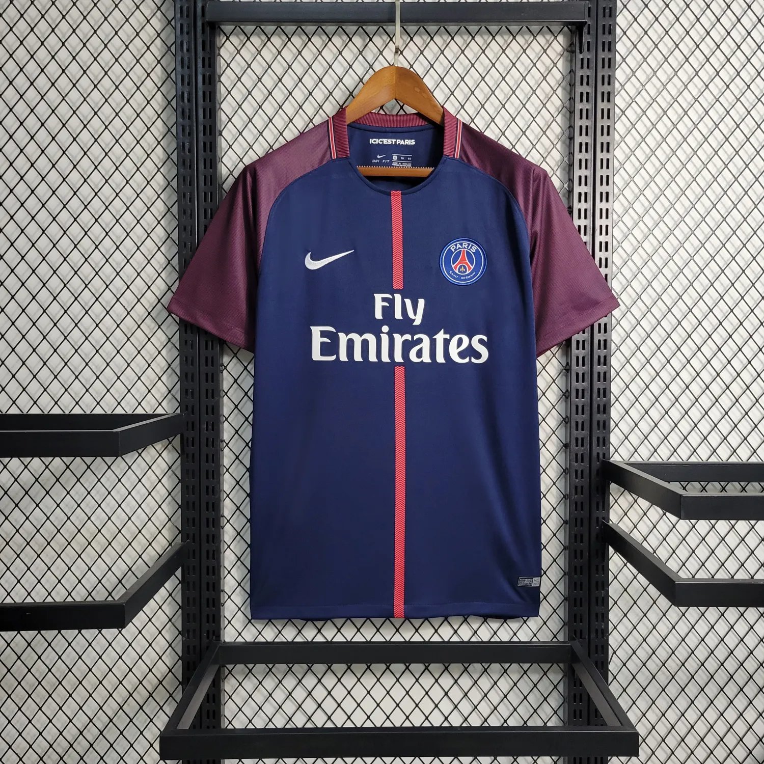 17-18 PSG Home Blue Retro 