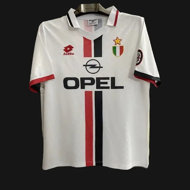 95-97 AC Milan Away Retro Fan Version 