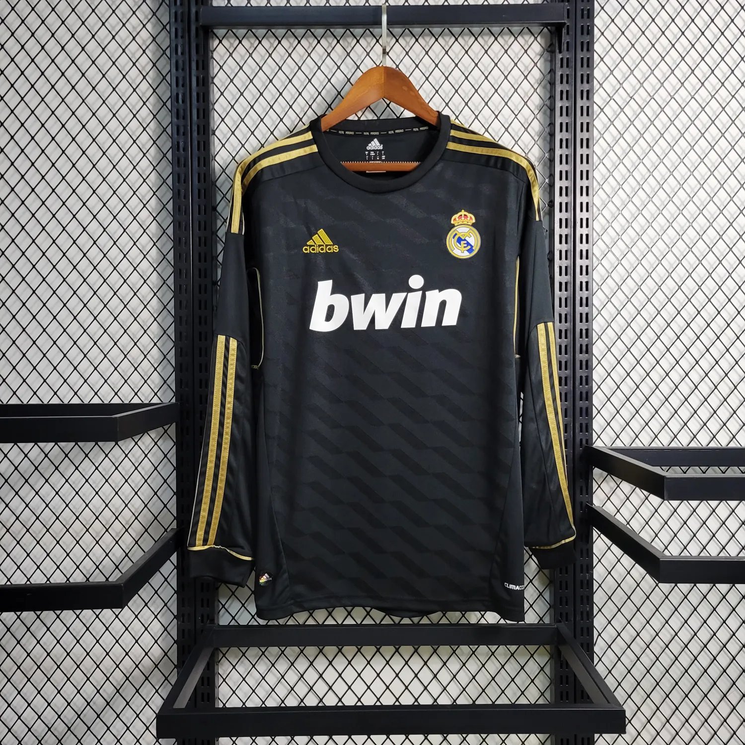 11-12 Real Madrid Away Retro Long Sleeve 