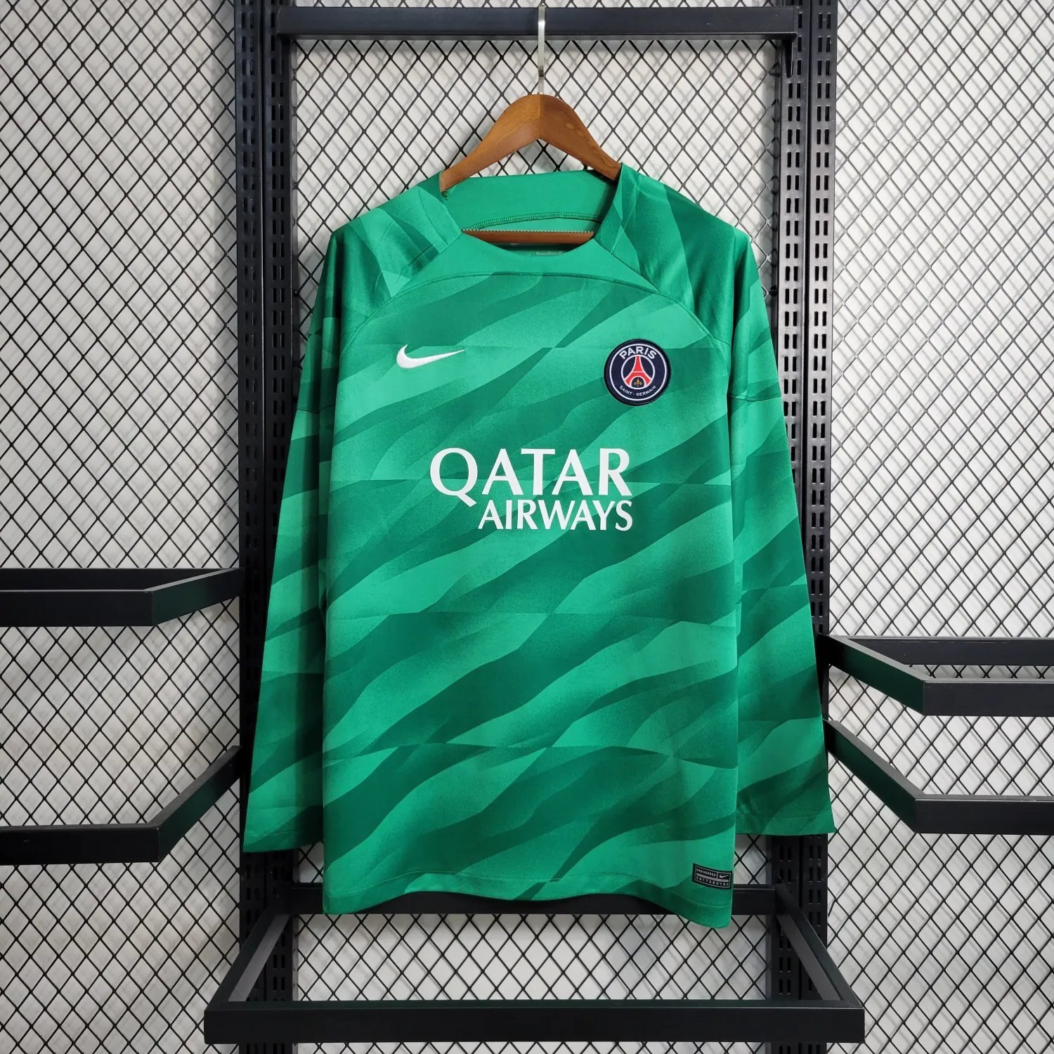 23-24 PSG Green GoalKeeper Long Sleeve 