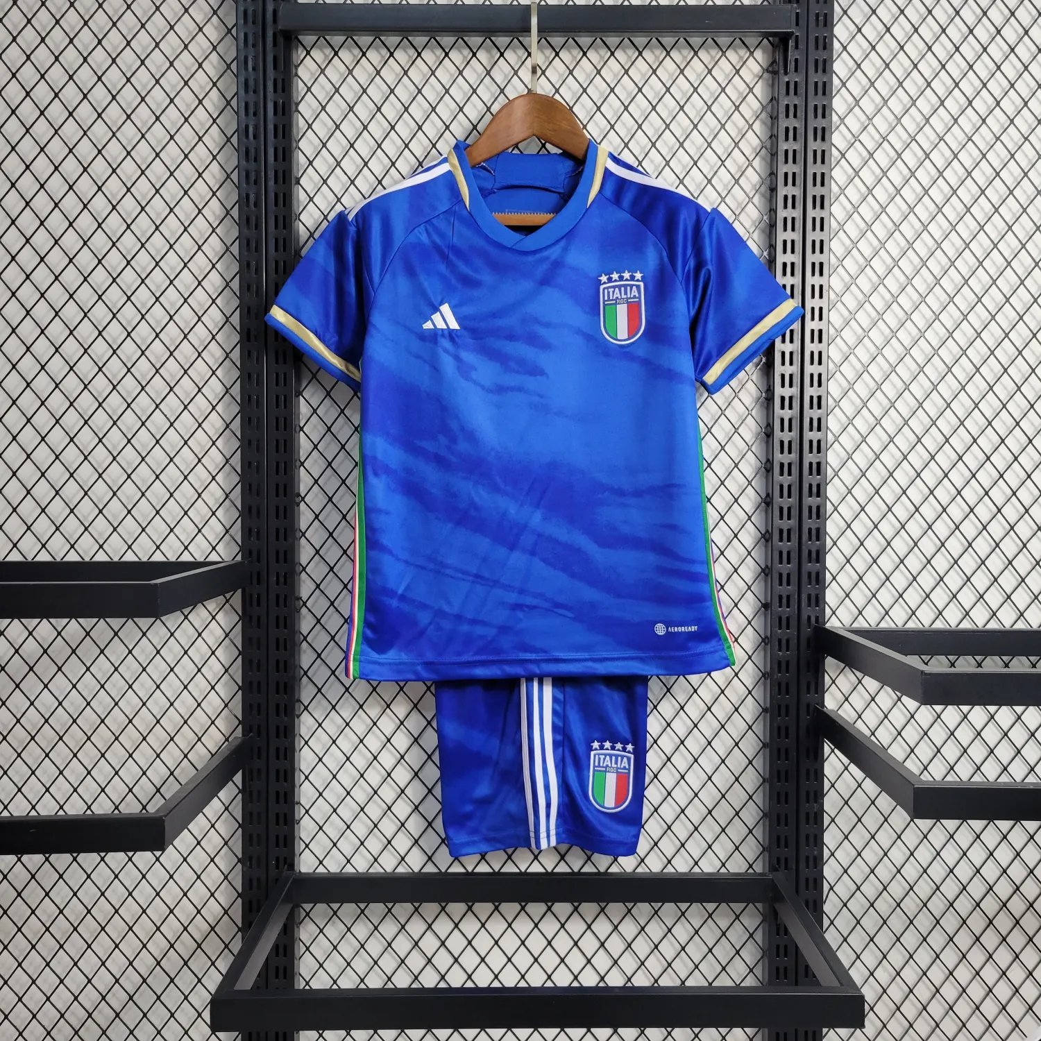 2023 Italy Home Blue Kids Kit