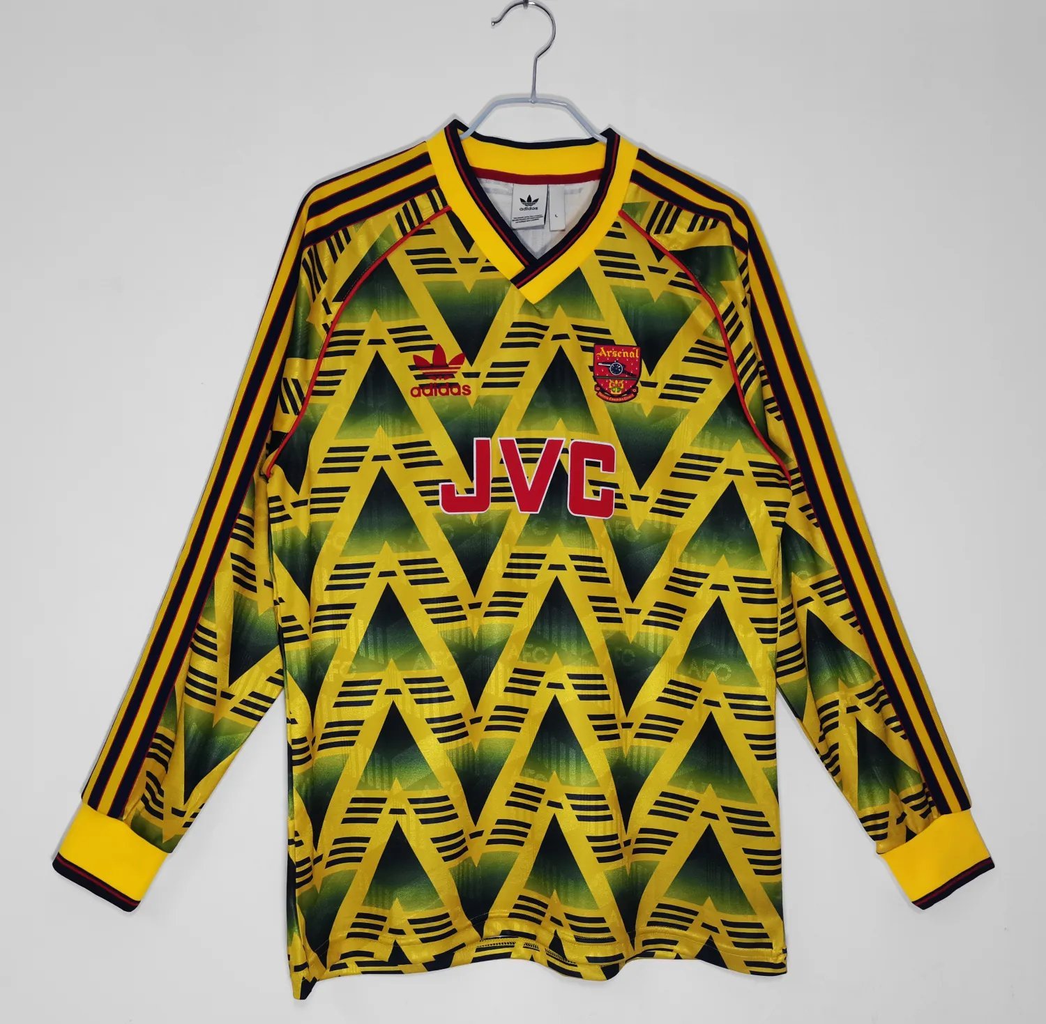 91-93 Arsenal Away Long Sleeve Retro 