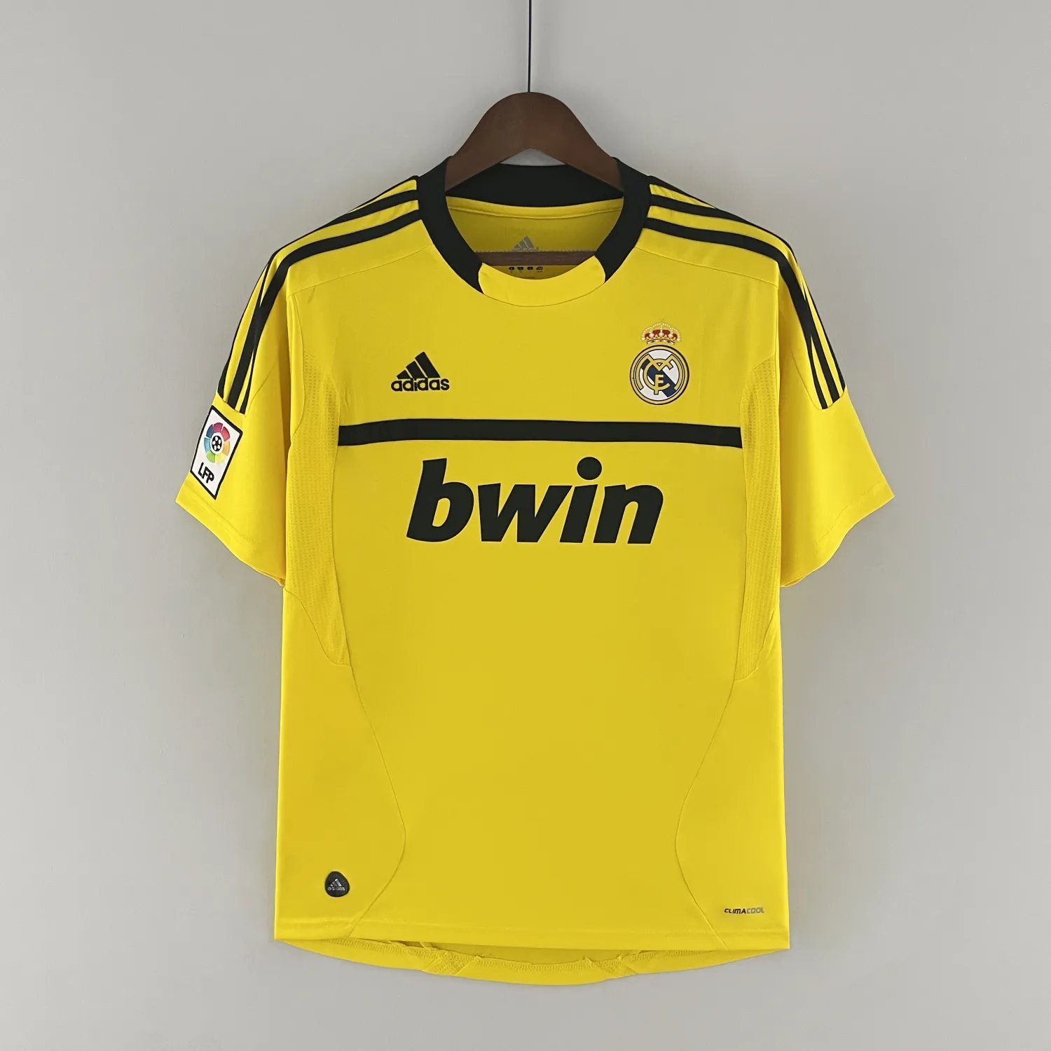11-12 Real Madrid Yellow Goal Keeper Retro 