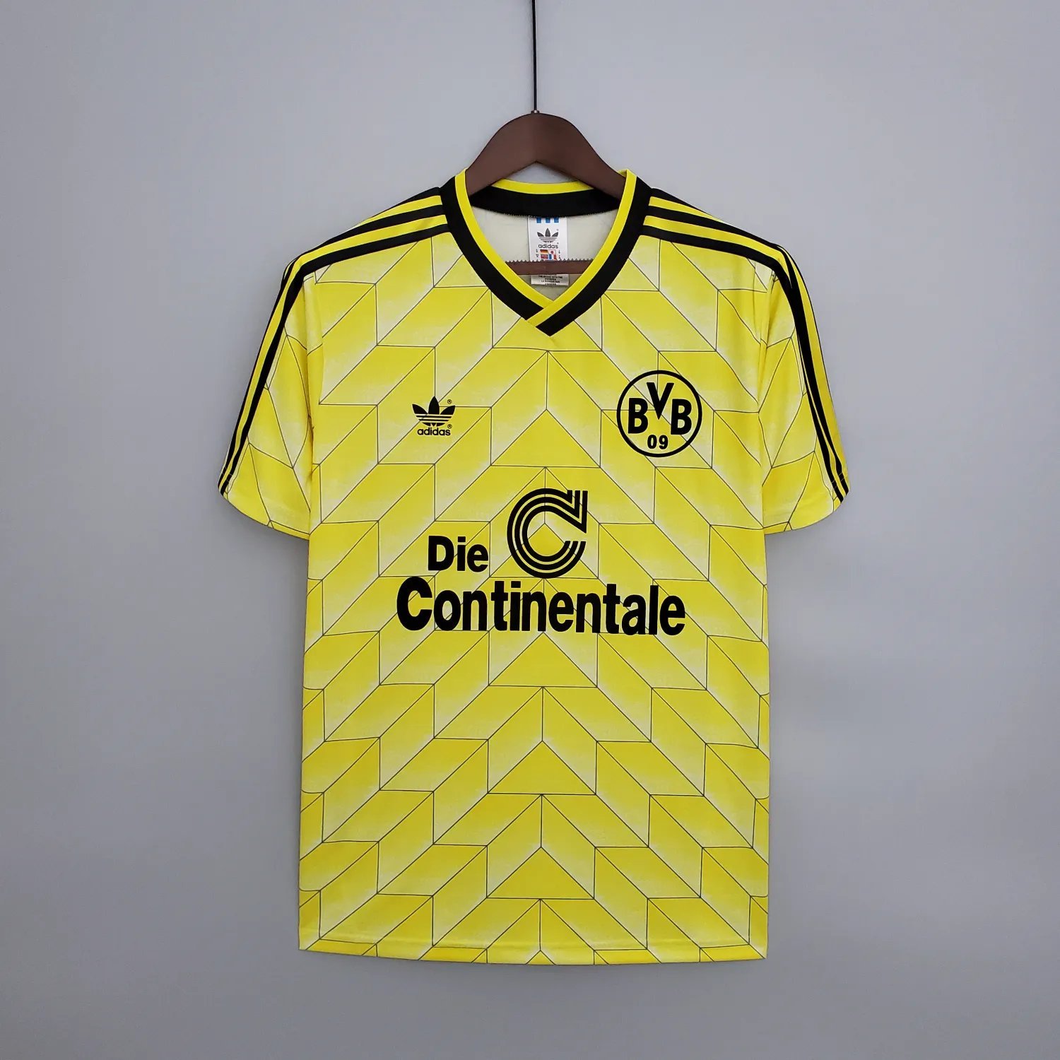Retro 1988 Borussia Dortmund Home Fan Version 