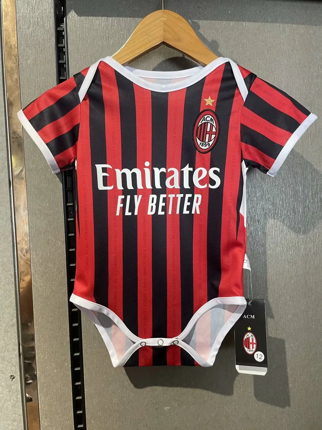 24-25 AC Milan Home Baby Clothing
