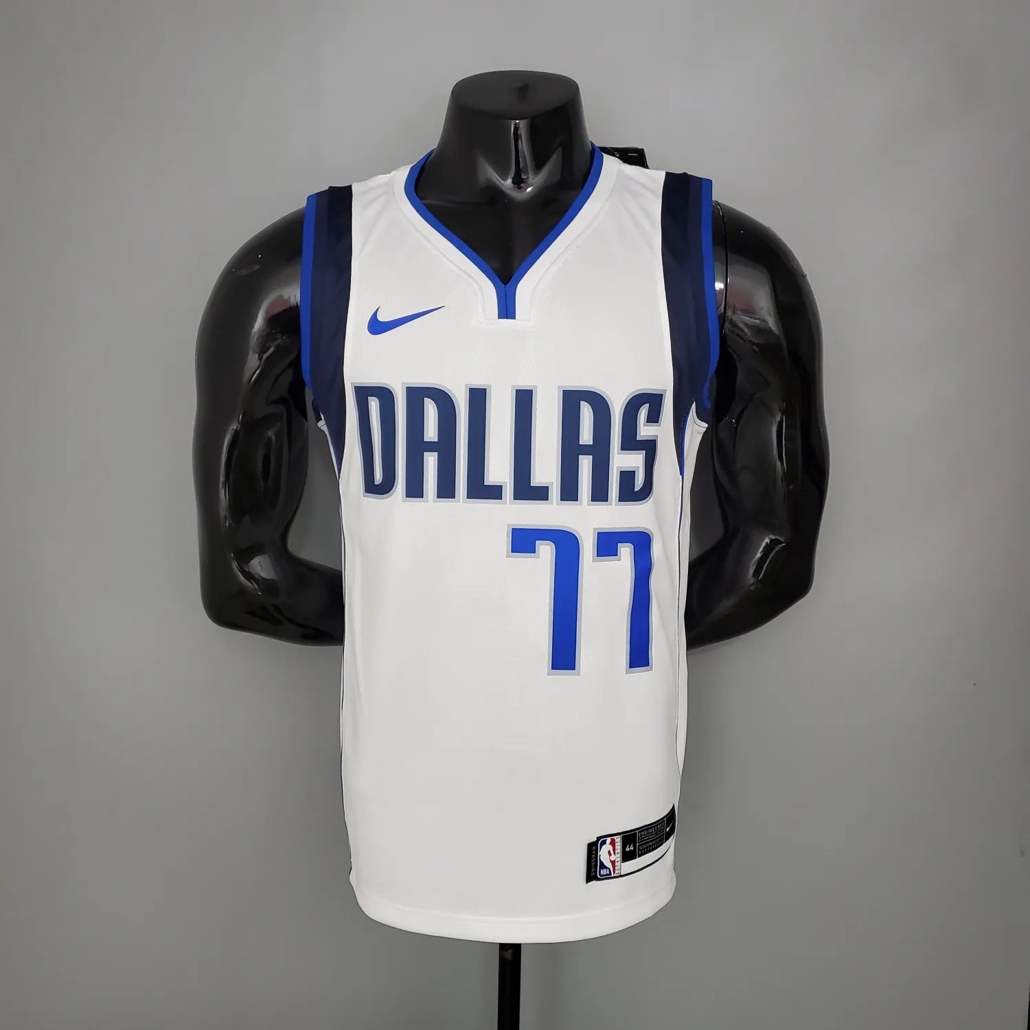 DONCIC#77 Mavericks home White NBA 