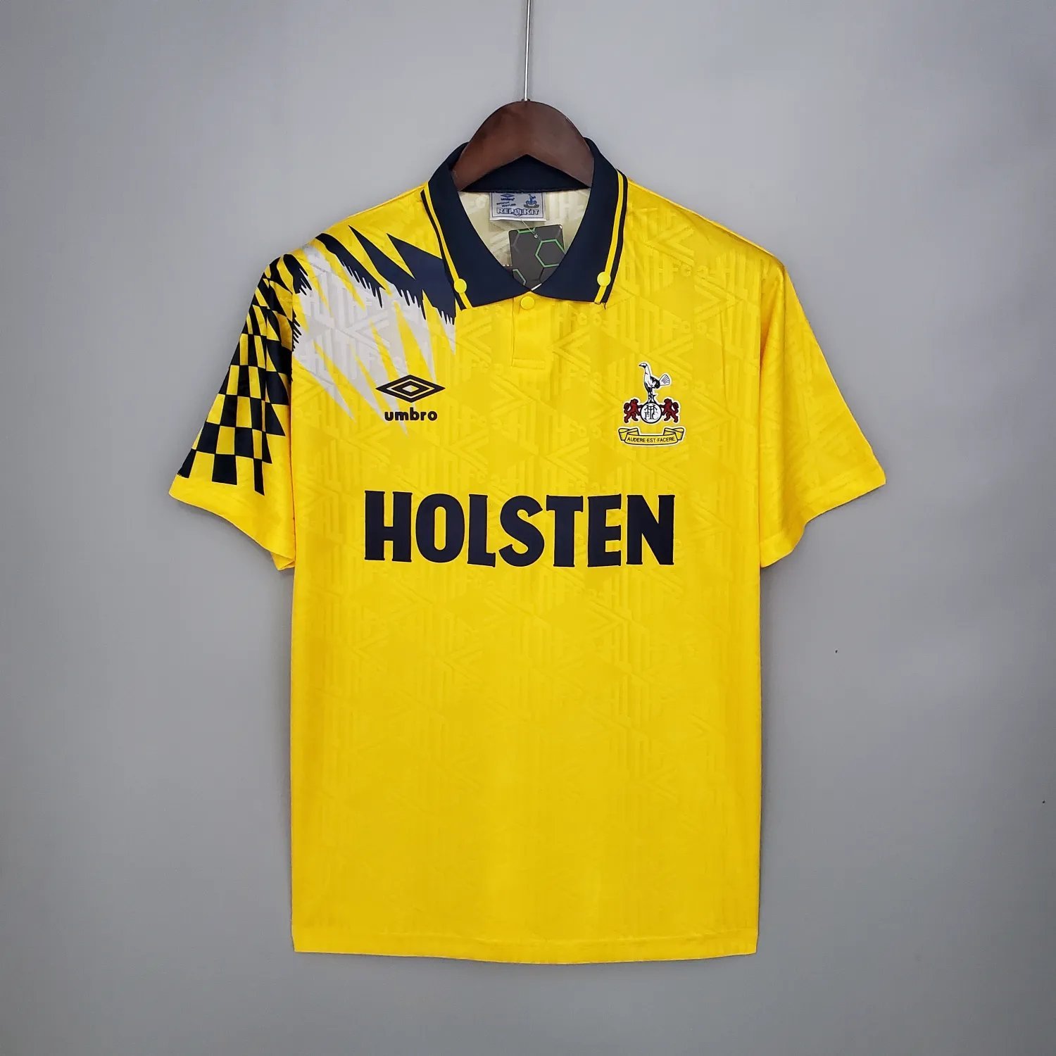 92-94 Tottenham Hotspur Away Yellow Retro 