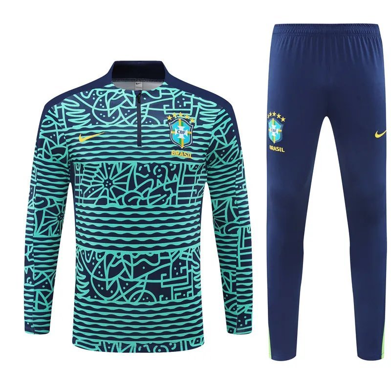 2024 Brazil Green Training Suit