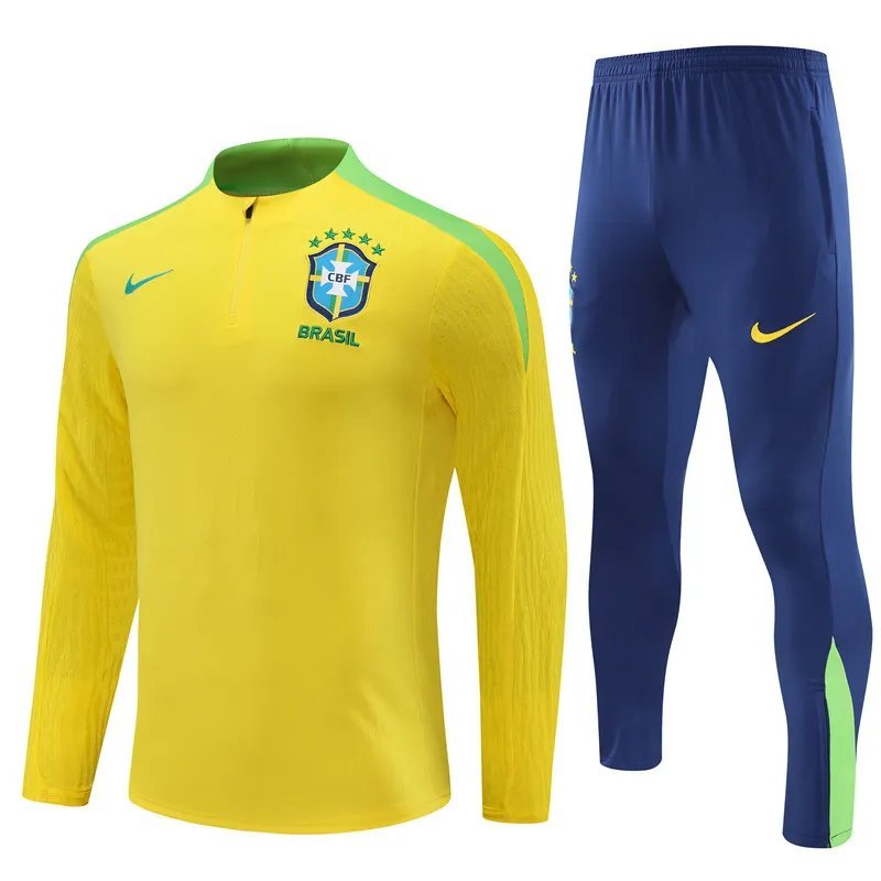 2024 Brazil Yellow  Training Suit