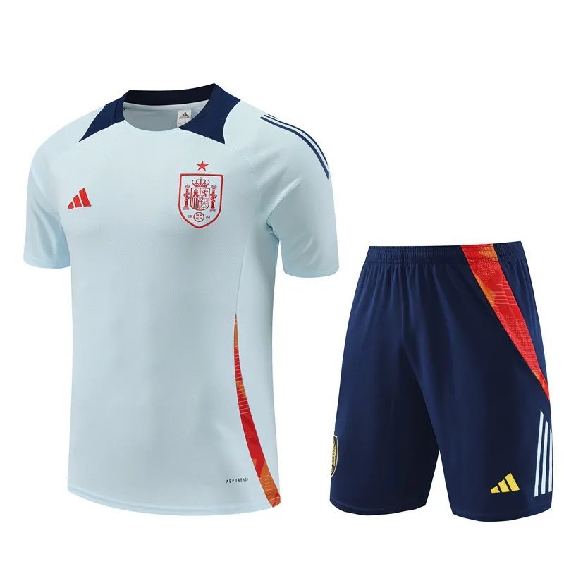 2024 Spain Short Sleeve Training Suit