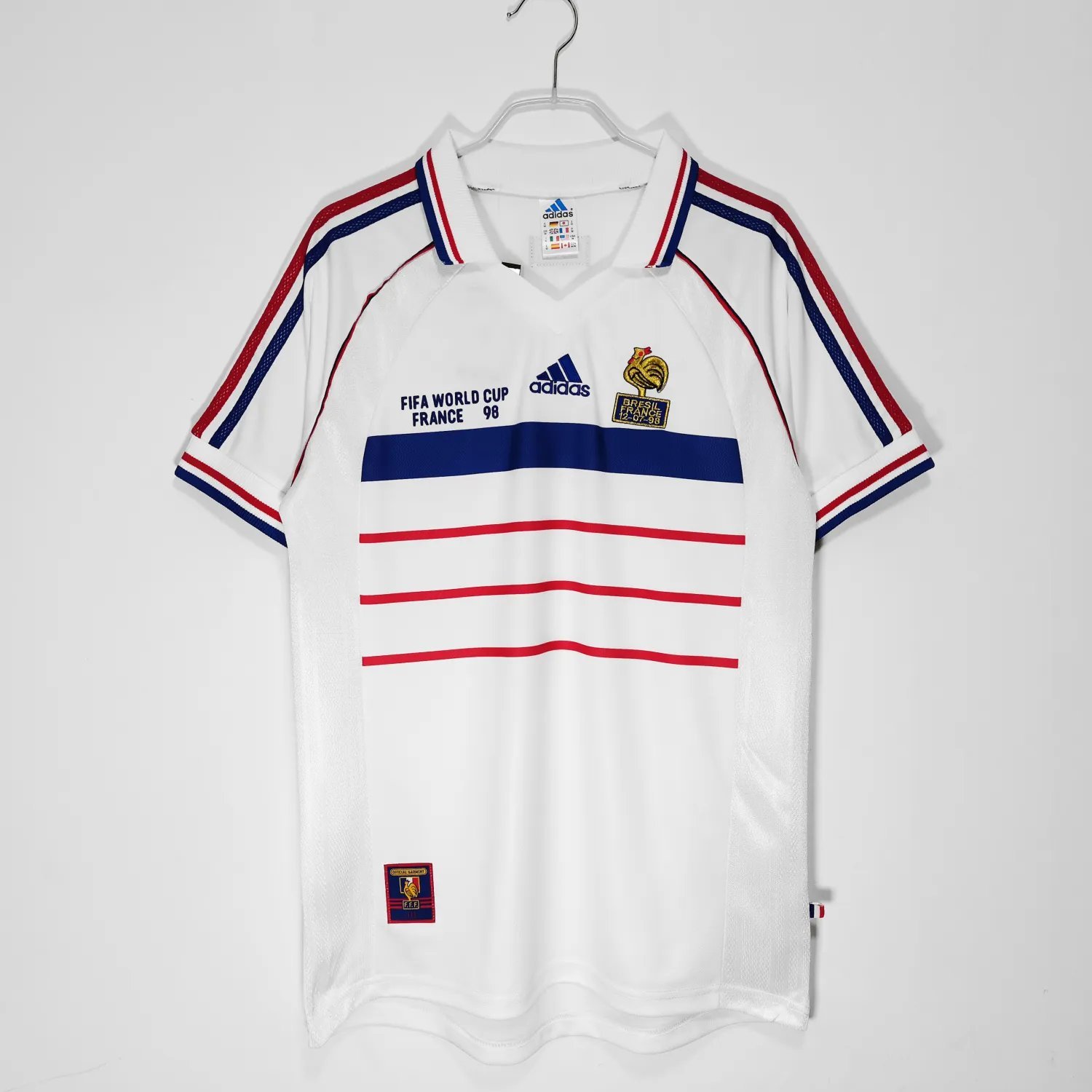 1998 France Away Final Game Retro 