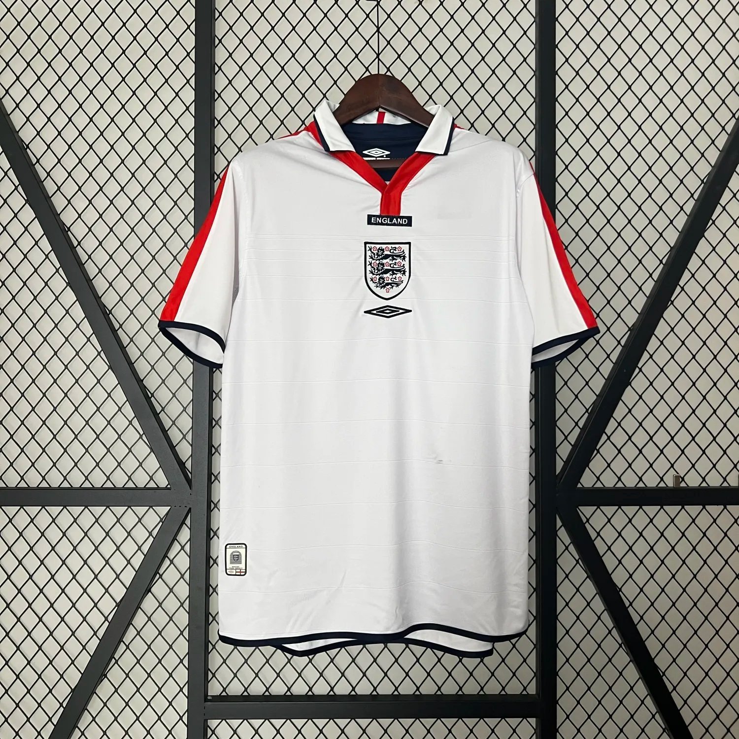 2004 England Home Retro 