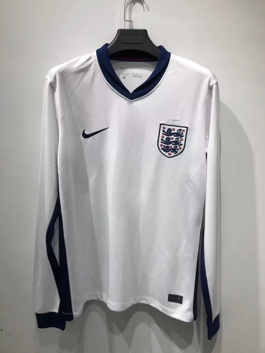 2024 England Home Long Sleeve Fan Version 