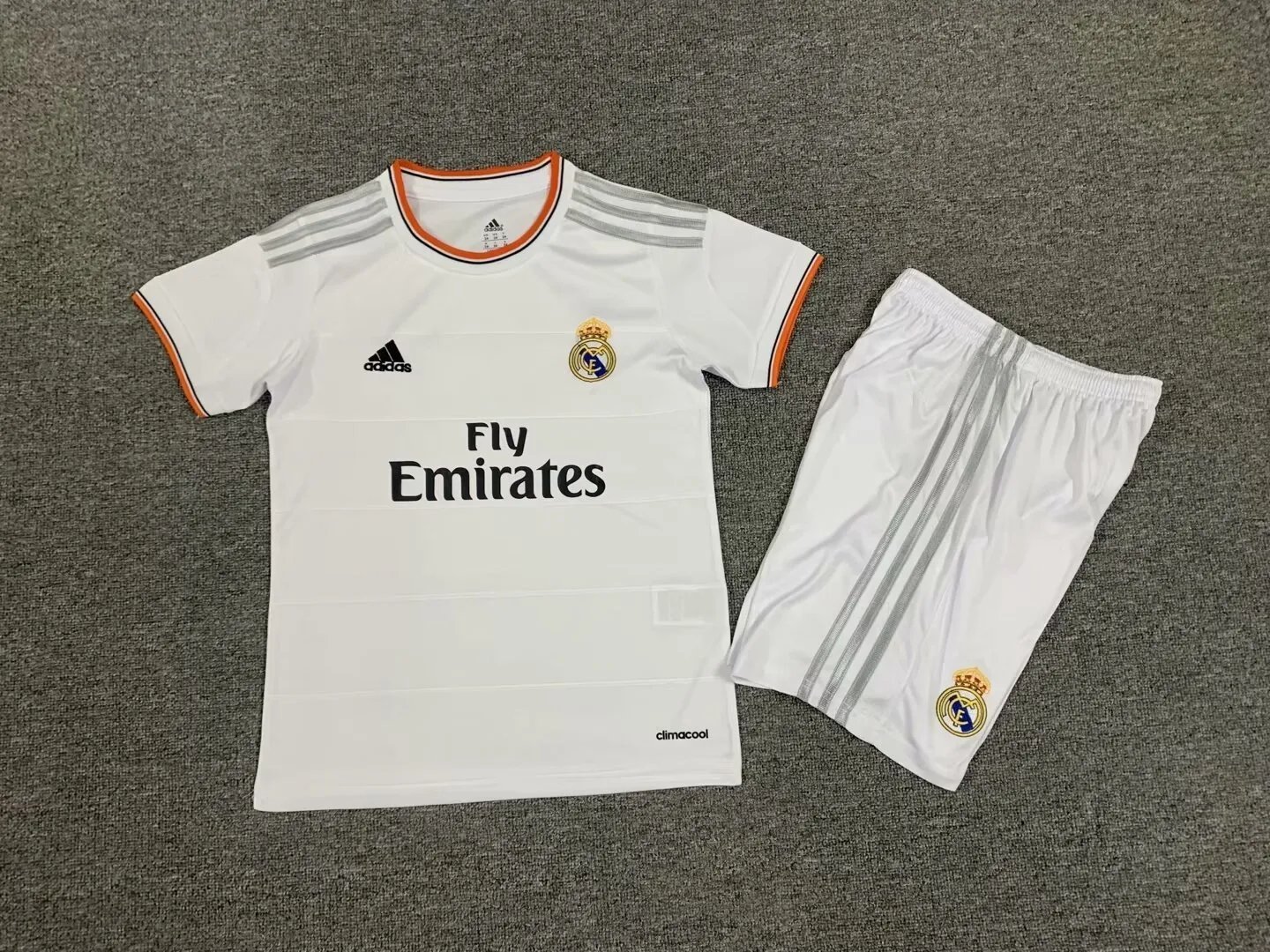 Retro 13-14 Real Madrid Home Kids Kit