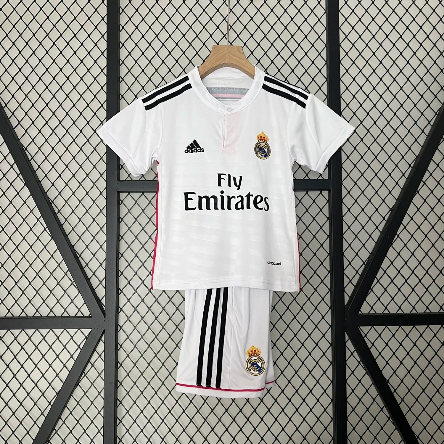 Retro14-15 Real Madrid Home Kids Kit