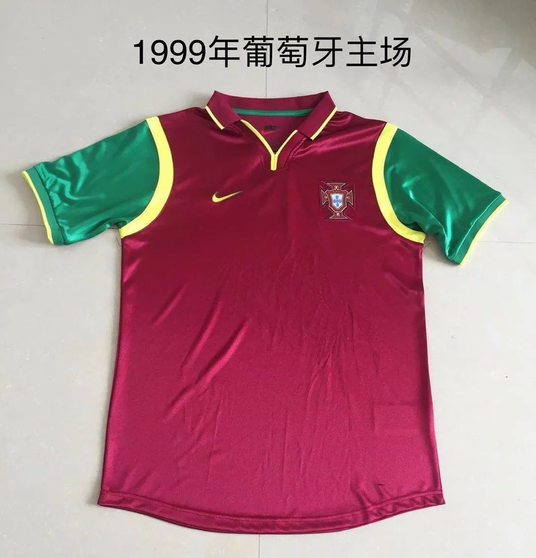 1999 Portugal Home Retro 