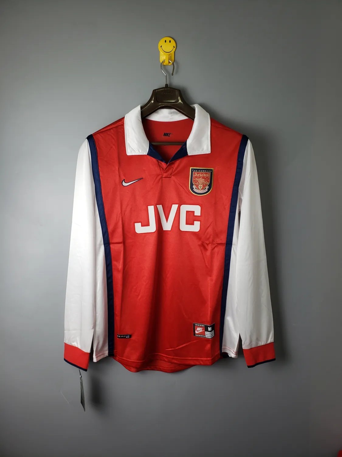 1998 Arsenal Home Long Sleeve Retro 