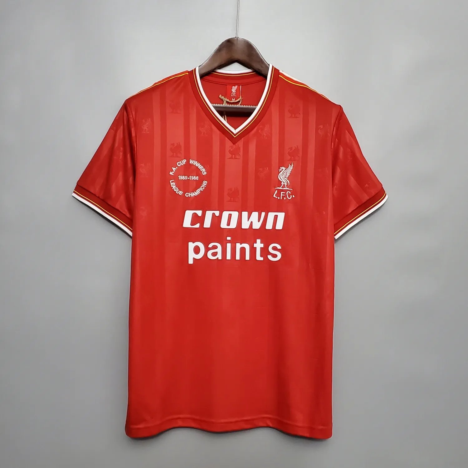 85-86 Liverpool Home Retro 