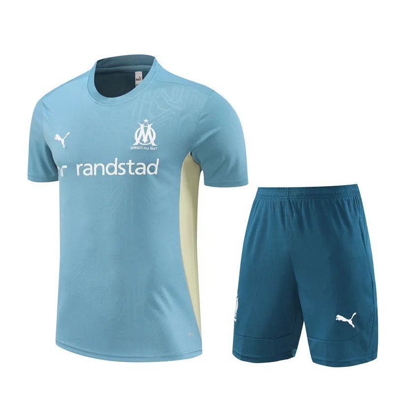 24-25 Olympique Marseille Short Sleeve Training Suit