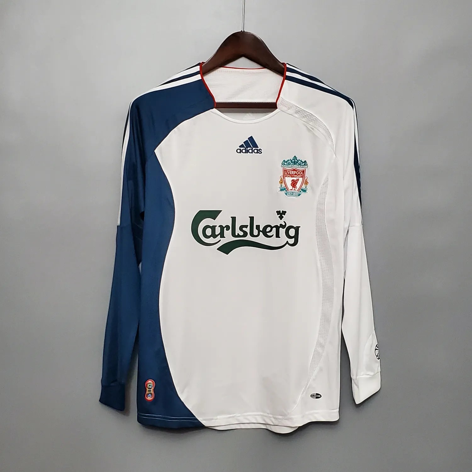 06-07 Liverpool Away Long Sleeve Retro 