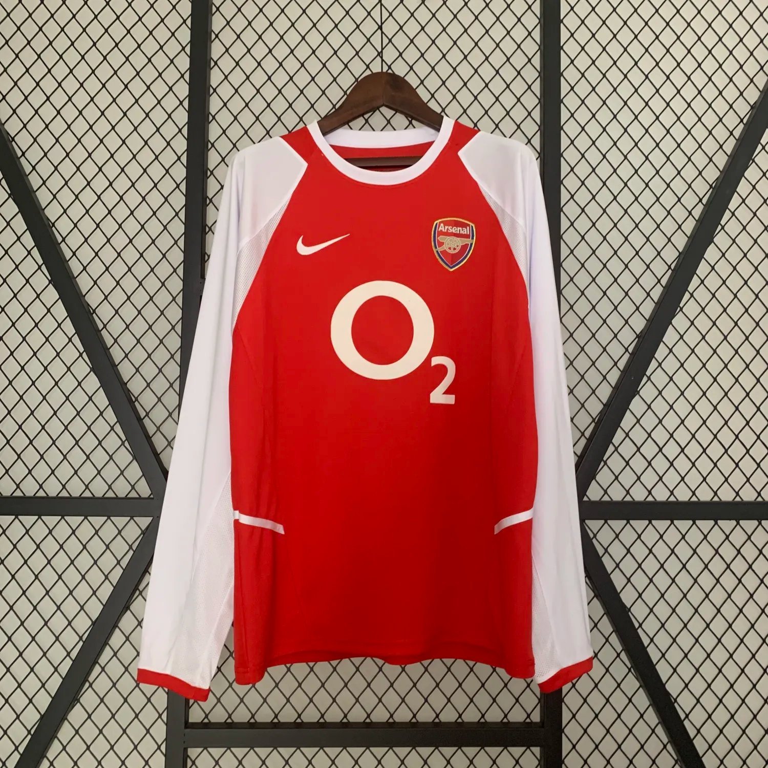 2002-04 Arsenal Home Long Sleeve Retro 
