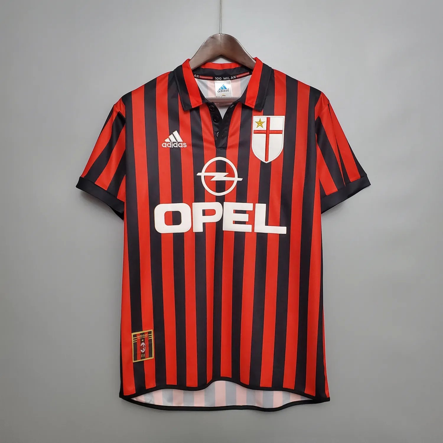 99-00 AC Milan Centenary Home Retro 