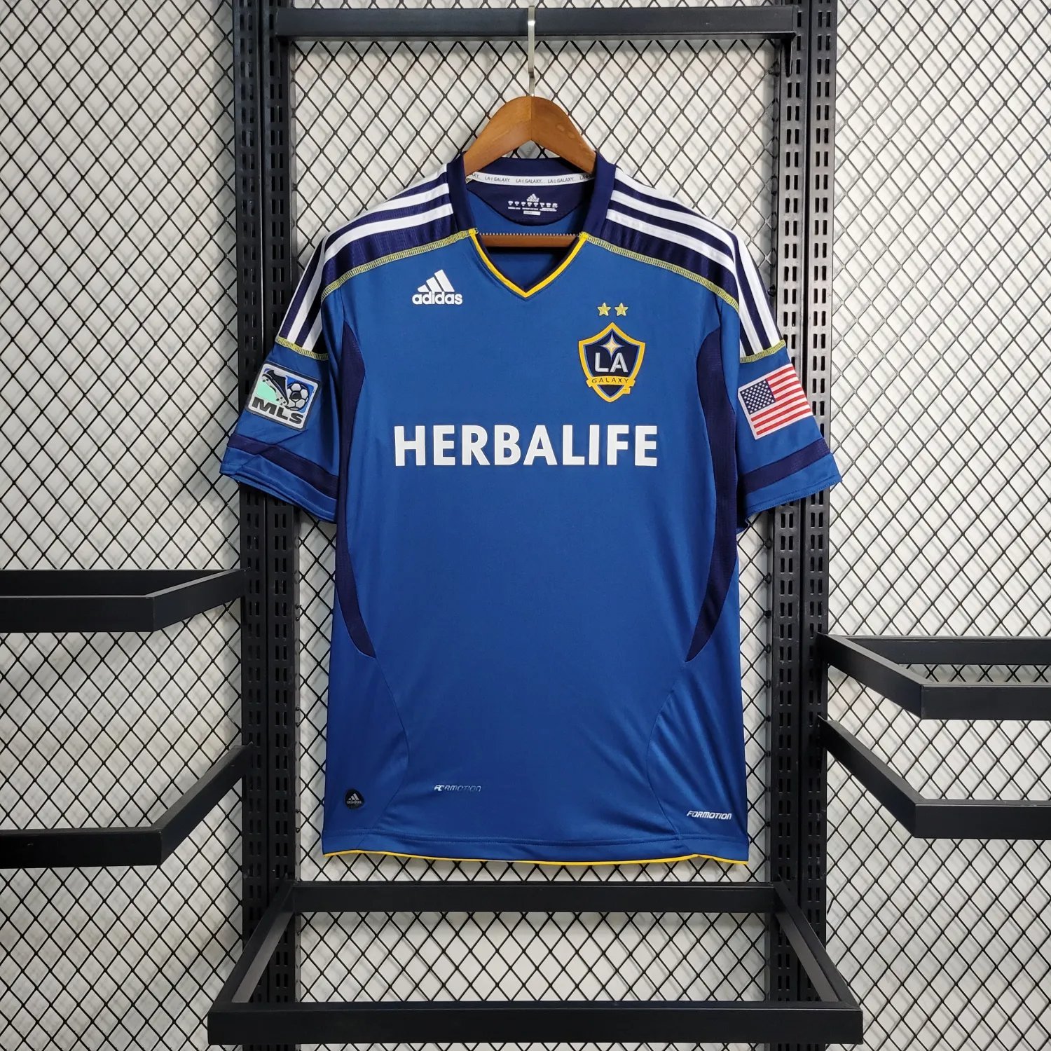 11-12 LA Galaxy Blue Retro 