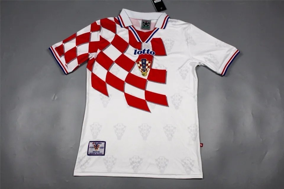 1998 World Cup Croatia Home Retro 