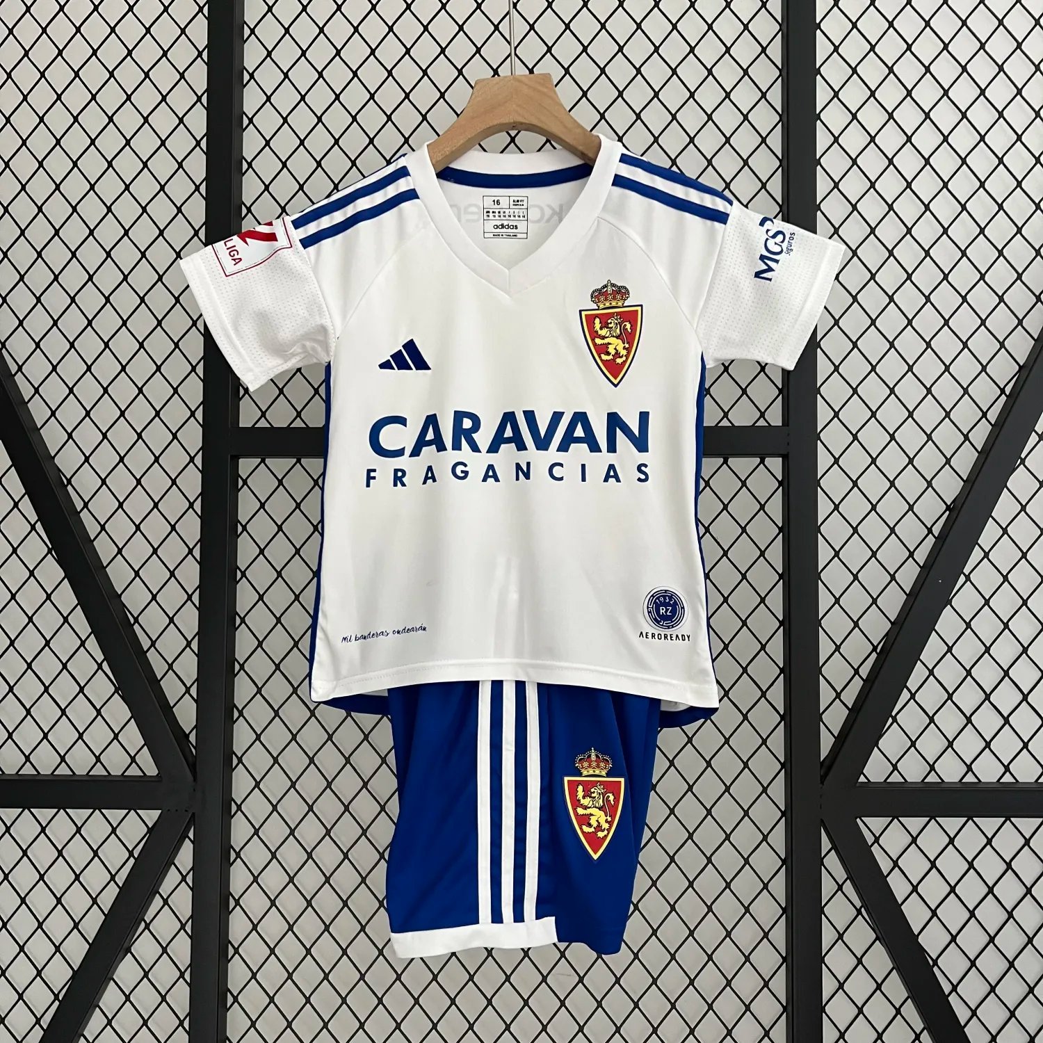 23-24 Real Zaragoza Home Kids Kit