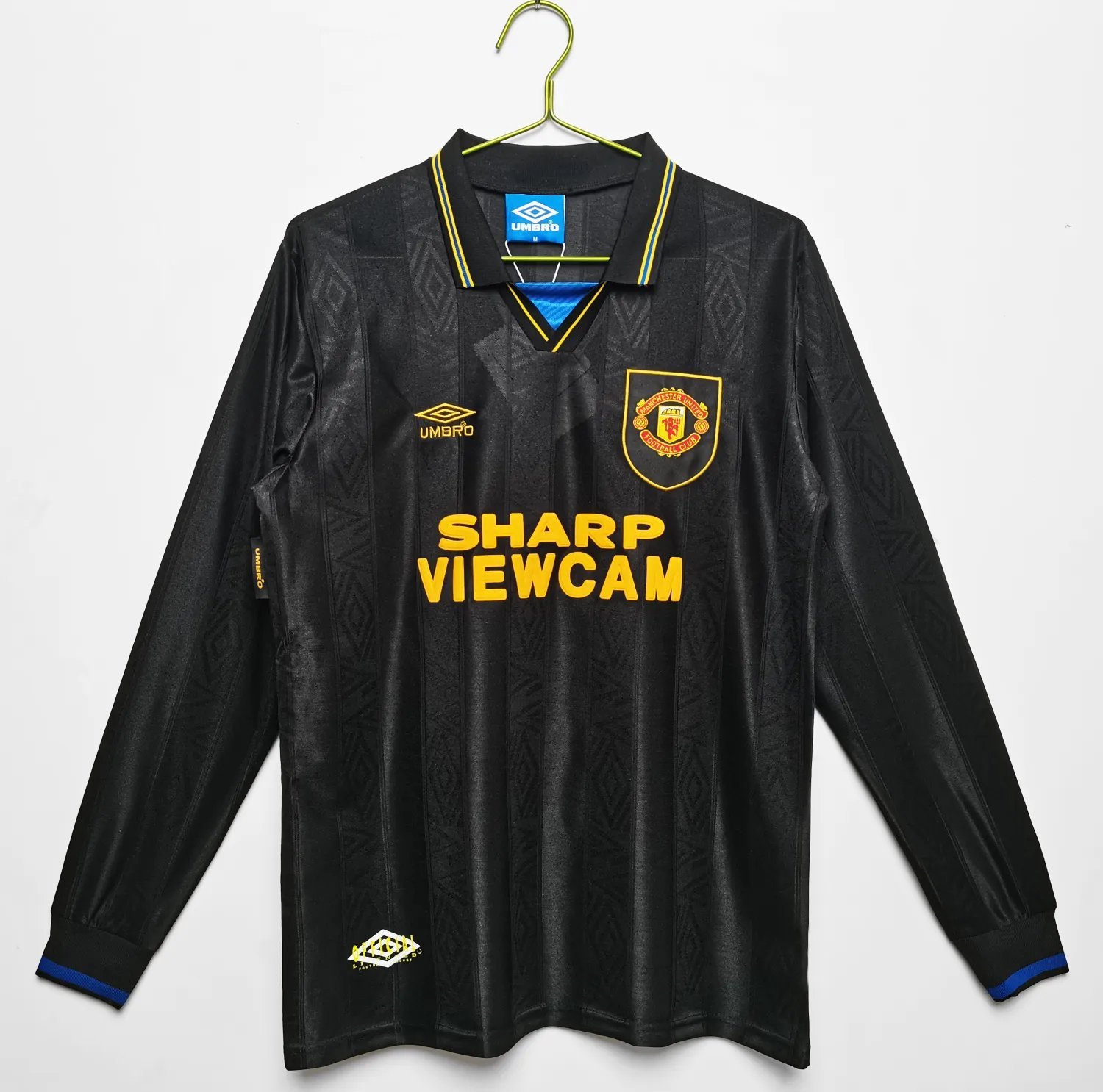 1993-94 Manchester United Away Long Sleeve Retro 
